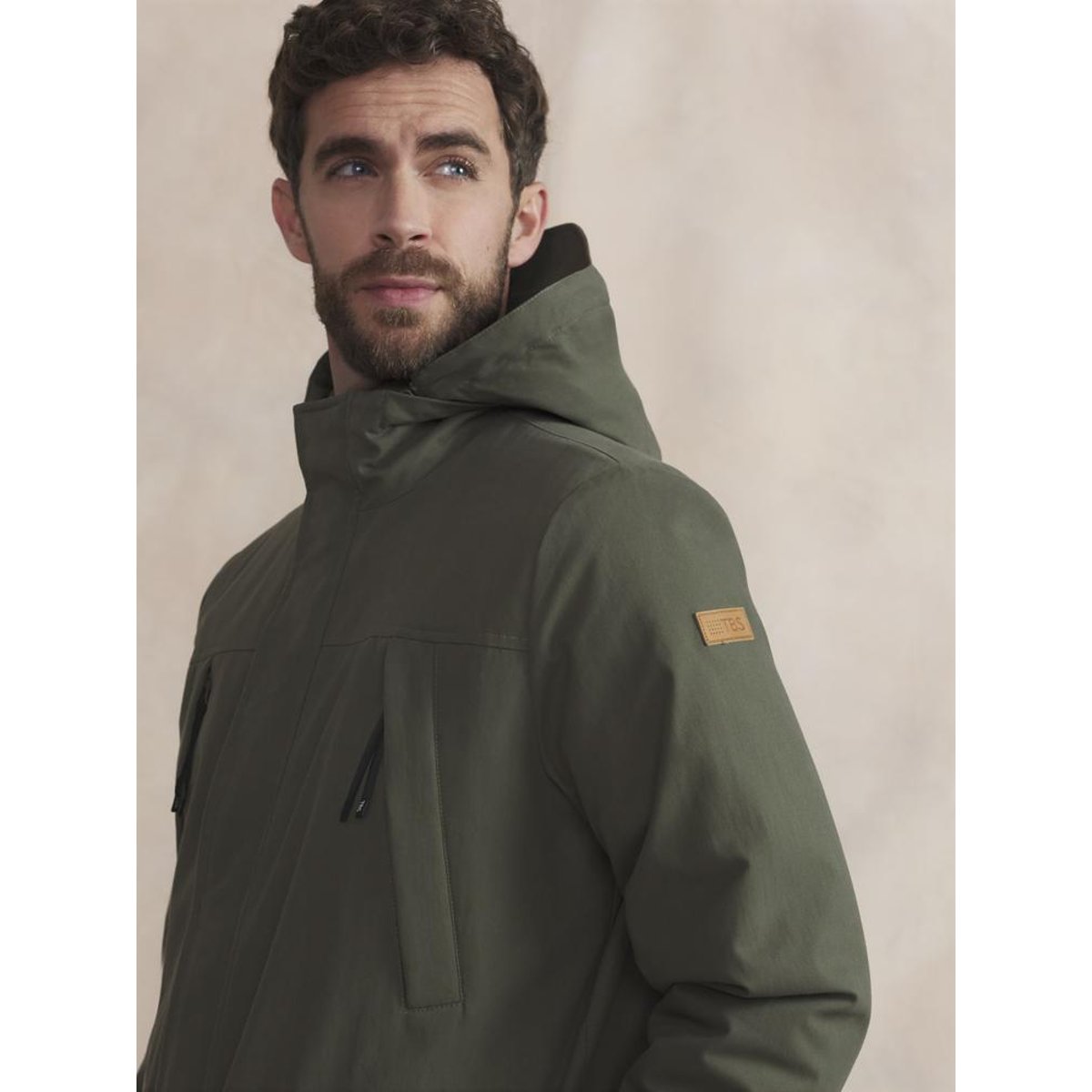 Blouson imperméable NAFIRVES lichen, TBS