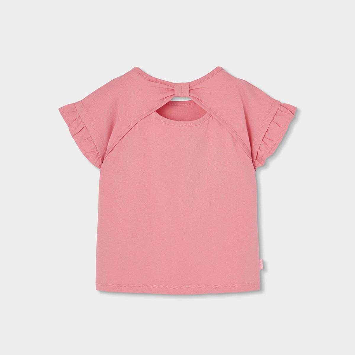 T-shirt fille en coton orange, BOBOLI