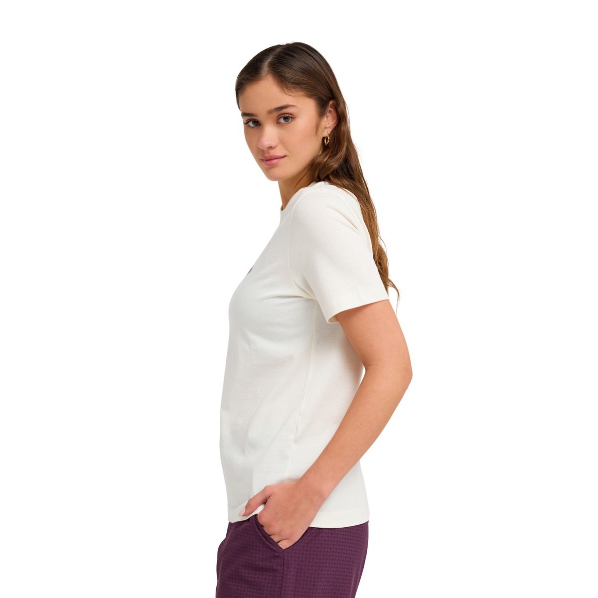 Débardeur de sport, col rond, . blanc whisper white, ROXY