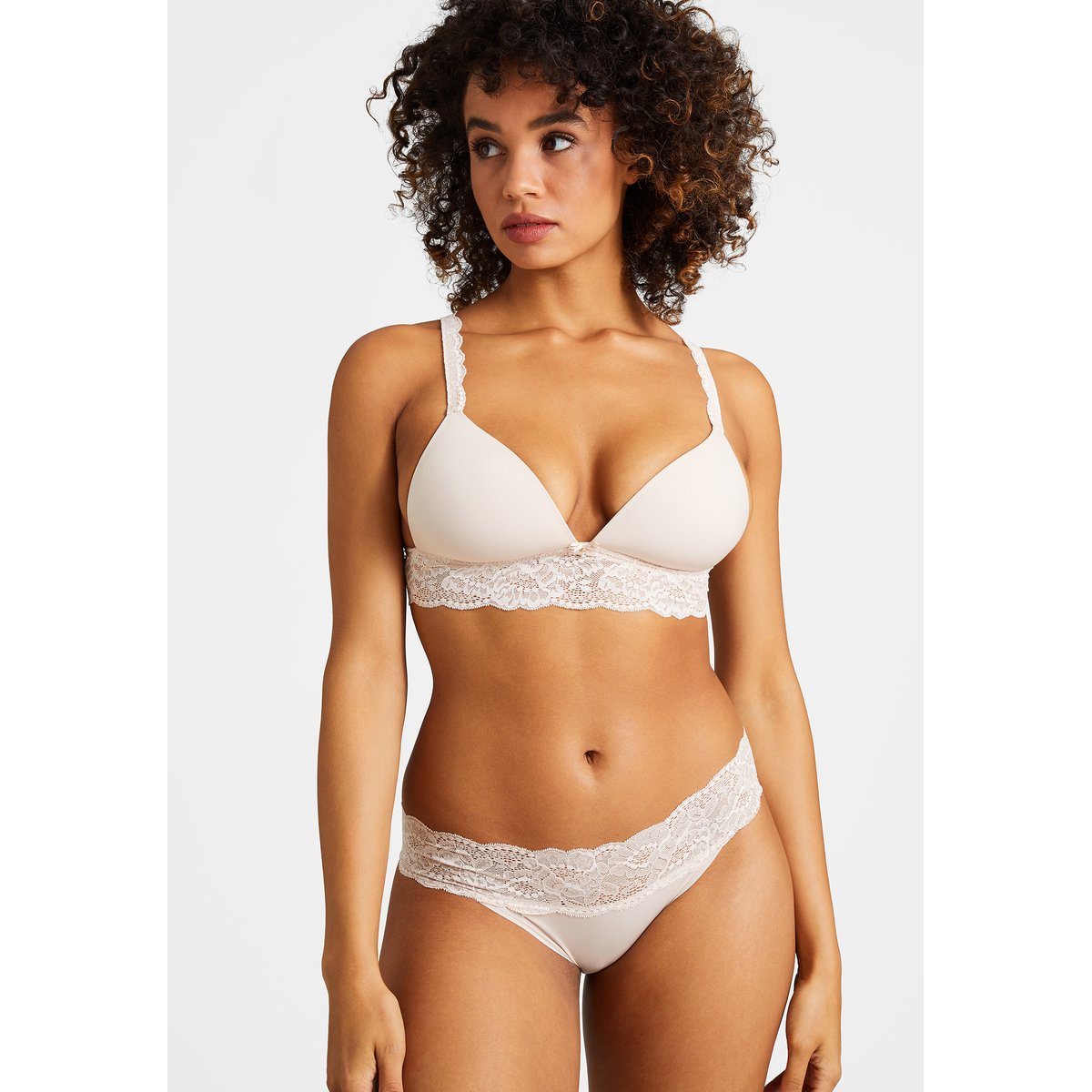 Soutien-gorge triangle coque sans armatures Sweetessence rose, AUBADE