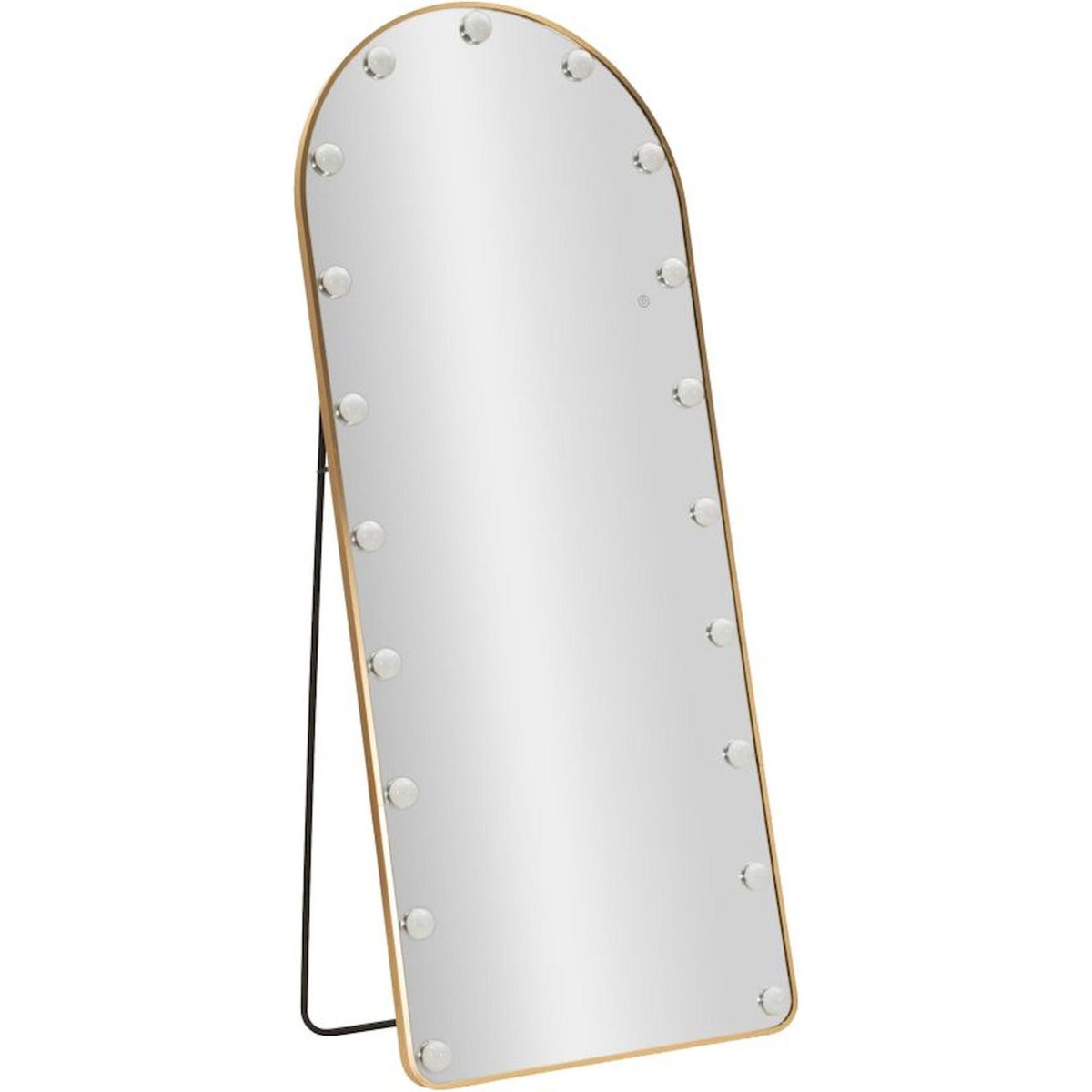Miroir psyché arche lumineux LED MODERN doré, RECOLLECTION