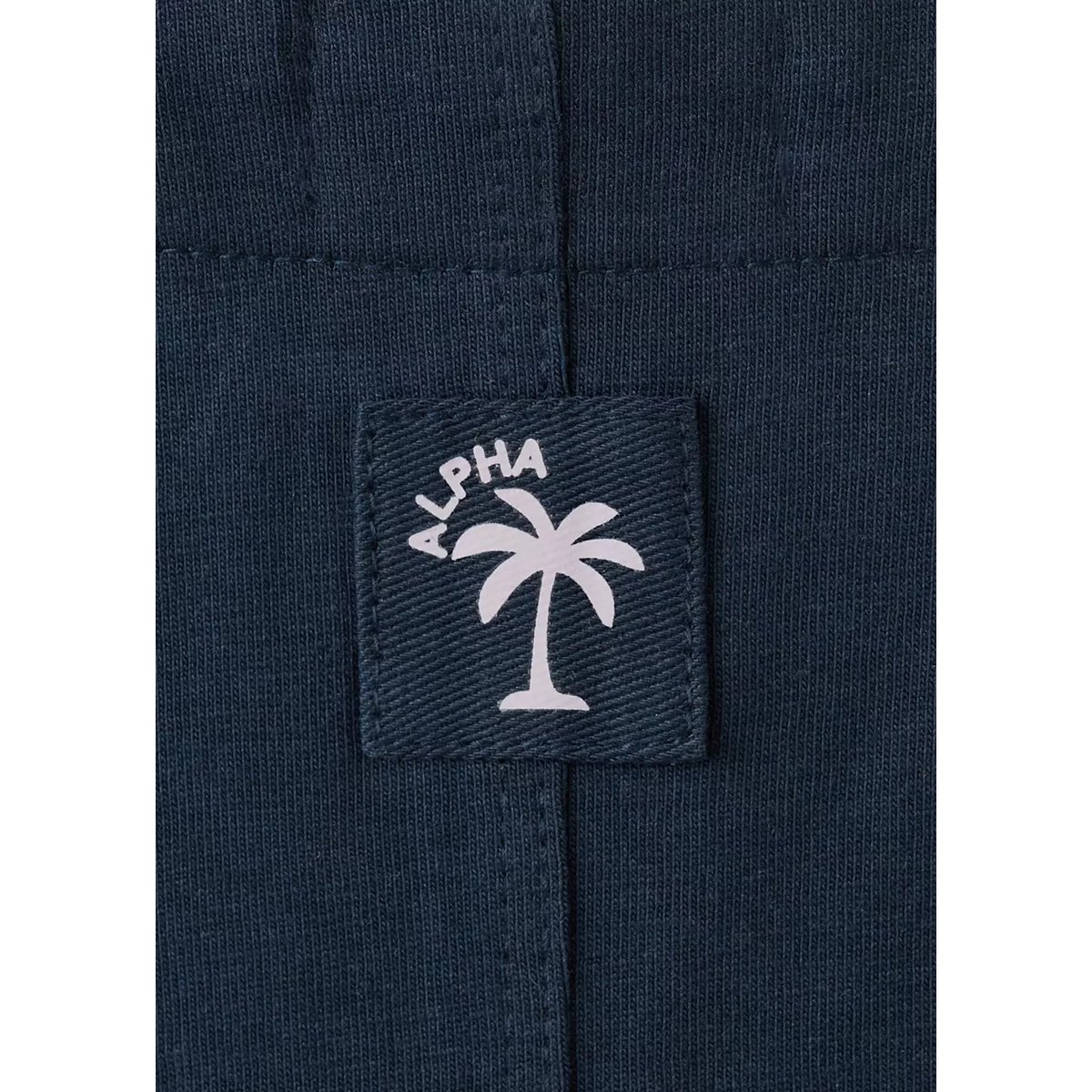 Salopette courte coton bleu marine, MANGO BABY