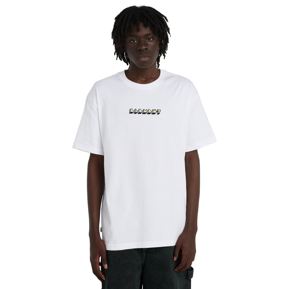 T-Shirt à manches courtes WORLD PEACE blanc optic white, ELEMENT