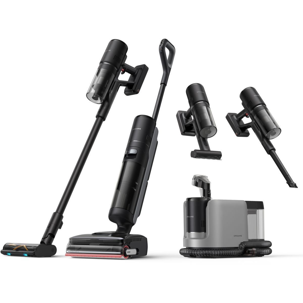 Aspirateur laveur H15 Mix 3-en-1 - Laveur, aspirateur balai et shampouineuse couleur unique, DREAME