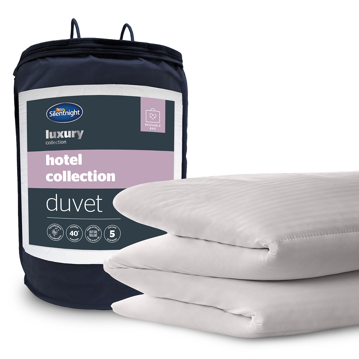 Hotel Collection 10.5 Tog Duvet white, SILENTNIGHT