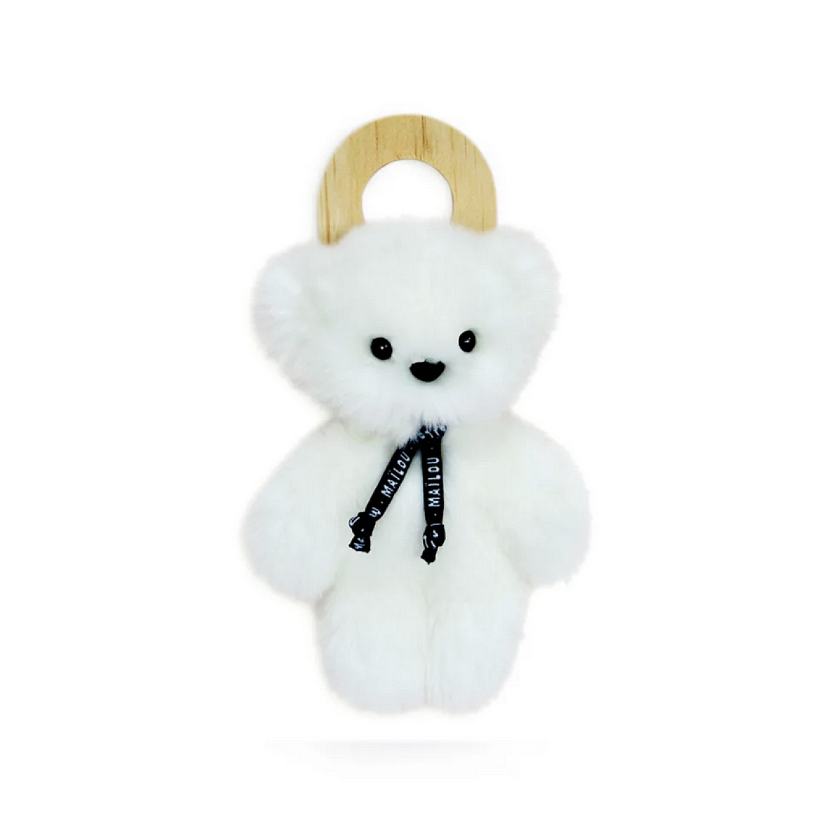 Le petit frenchie 20 cm - Blanc beige, MAILOU TRADITION
