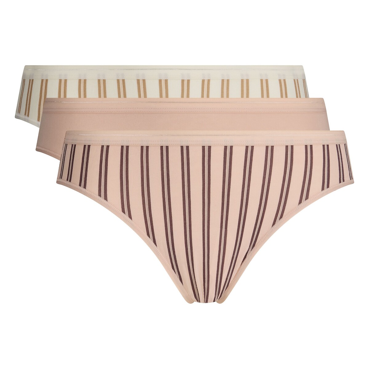 Lot de 3 culottes DIM x INES DE LA FRESSANGE lot voile rose, DIM