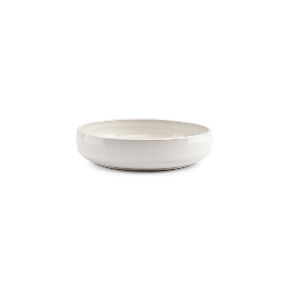Lot de 2 assiettes creuses CURVY beige, SP COLLECTION