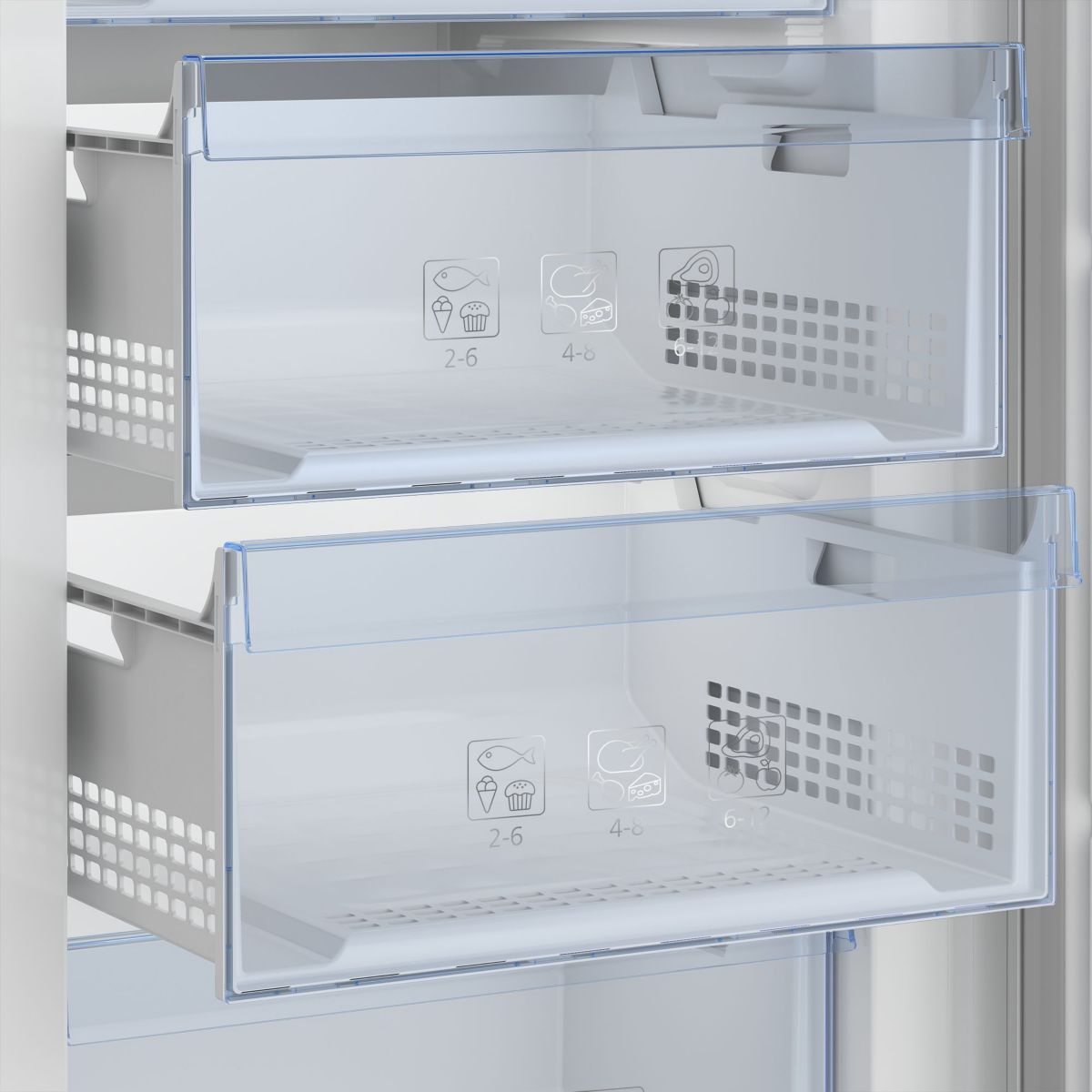 Congélateur armoire RFNE448E35W No Frost blanc, BEKO