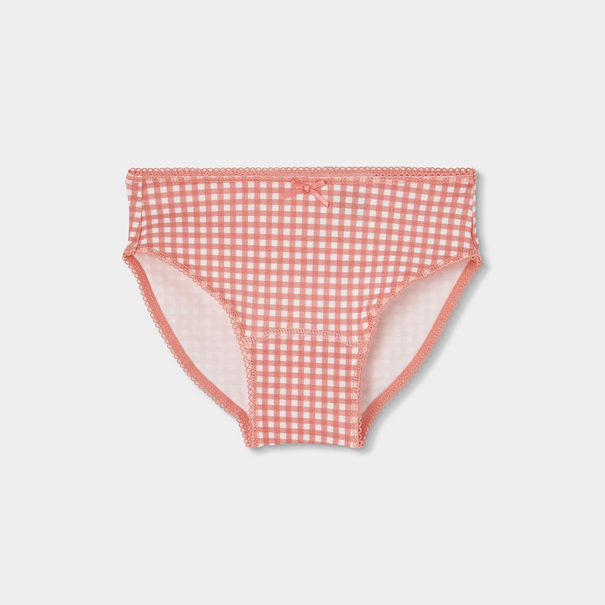 Lot 3 culottes fille imprimé maisons et vichy multicolore, BOBOLI