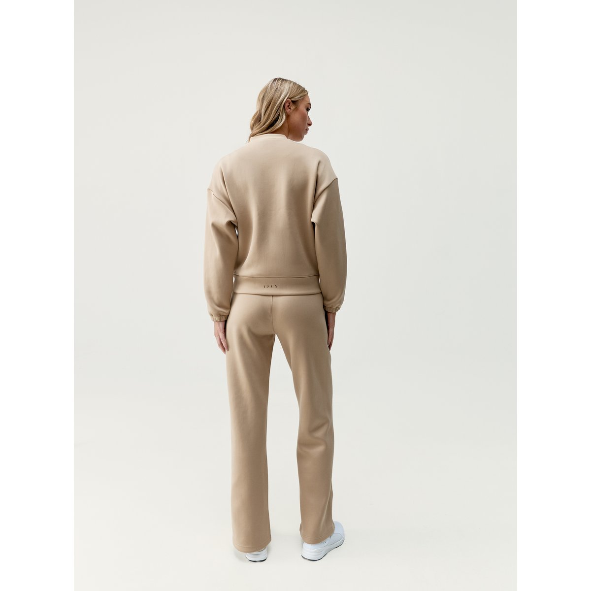 Veste de sport zippée Performance Athleisure GRAFT beige, BORN