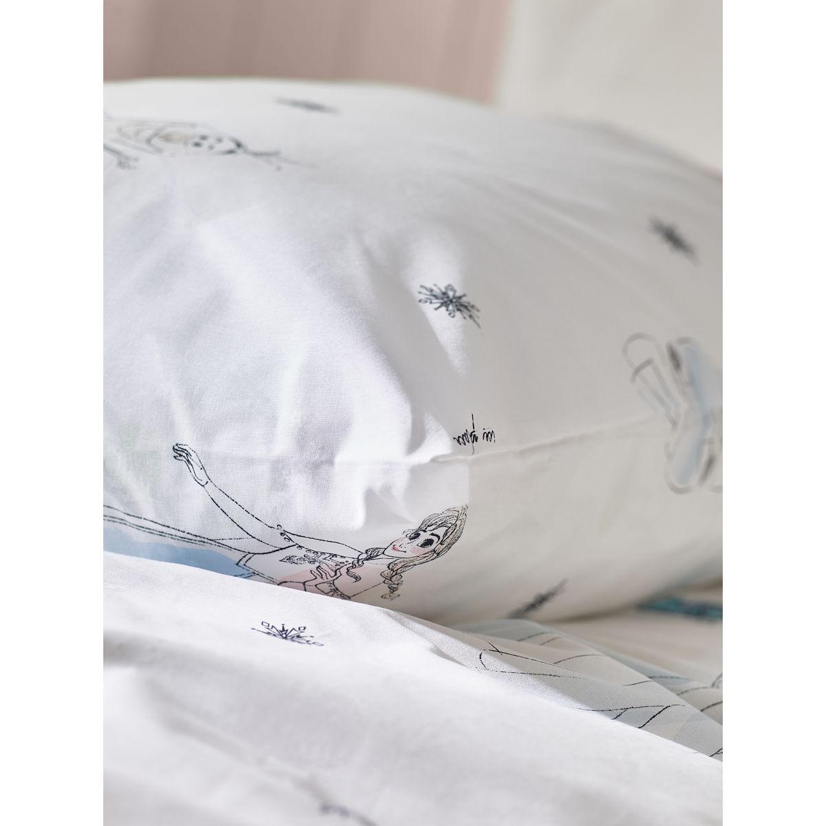 Parure coton disney reine des neiges blanc, NEXT