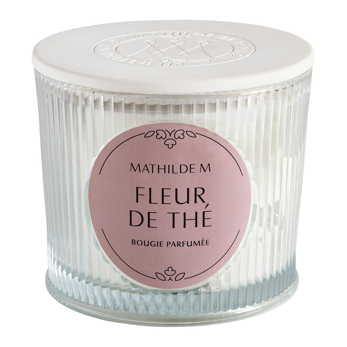 Bougie parfumée 400 g - Fleur de Thé blanc, MATHILDE M