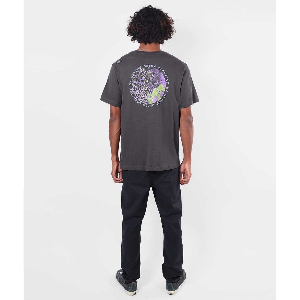 Tee-shirt manches courtes CORAL caviar, OXBOW