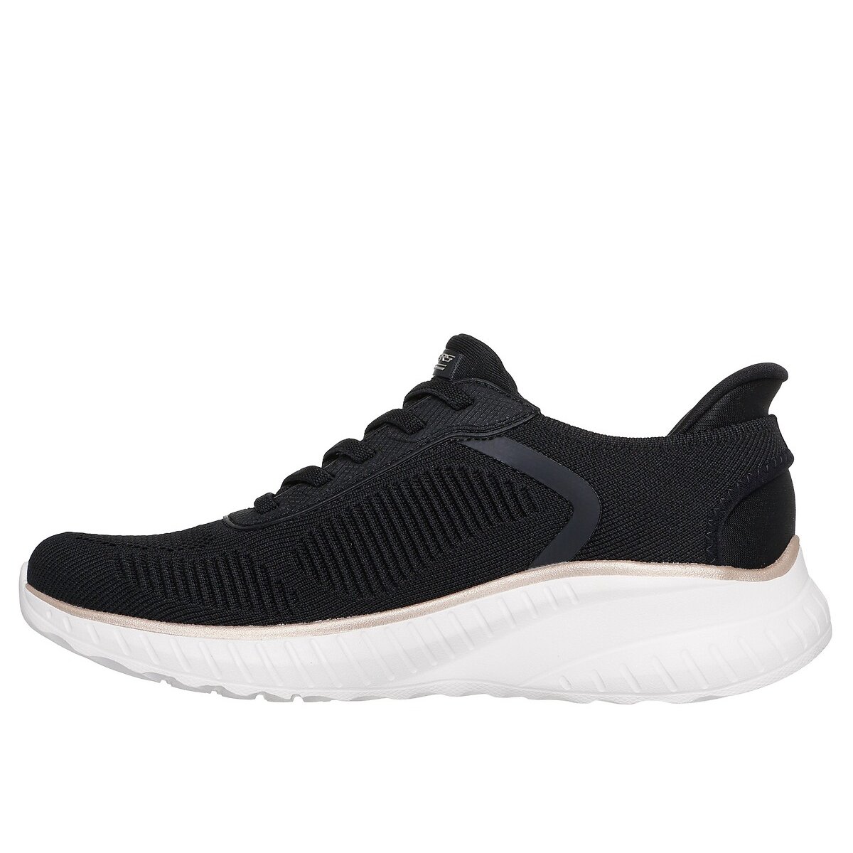Baskets Slip-Ins: Bobs Sport Squad Chaos noir, SKECHERS