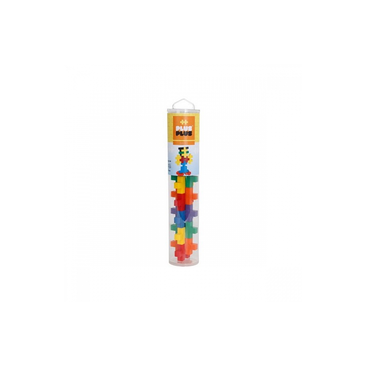 ++Tube Big Basic 15 pieces couleur unique, PLUSPLUS