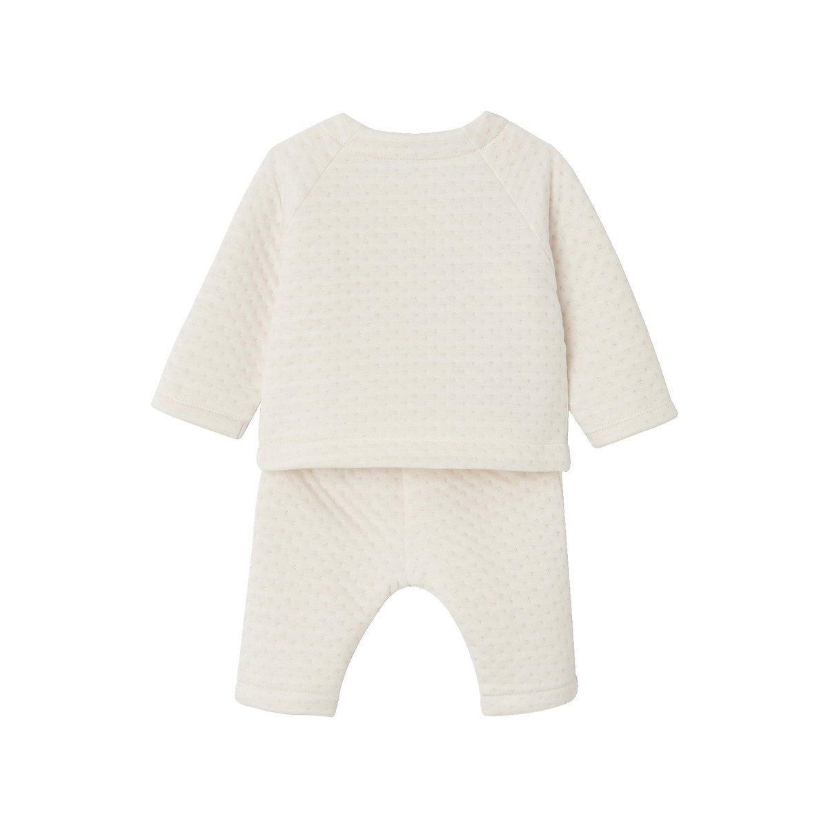Ensemble naissance écru, VERTBAUDET