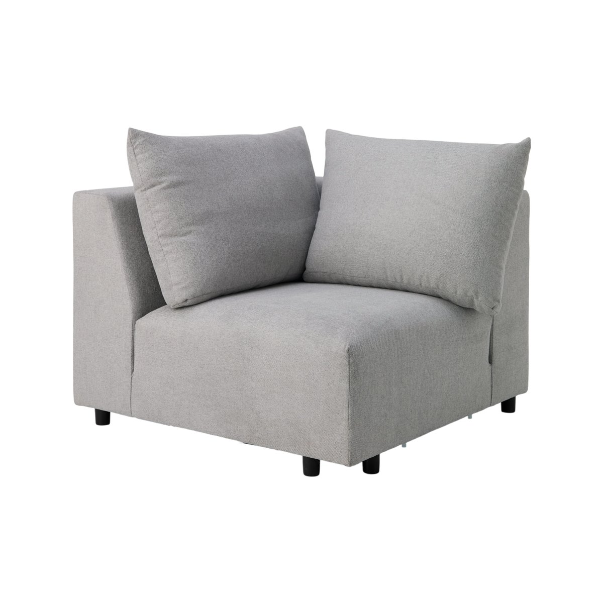 Chauffeuse d'angle pour canapé modulable - SOLAL gris, CAMIF