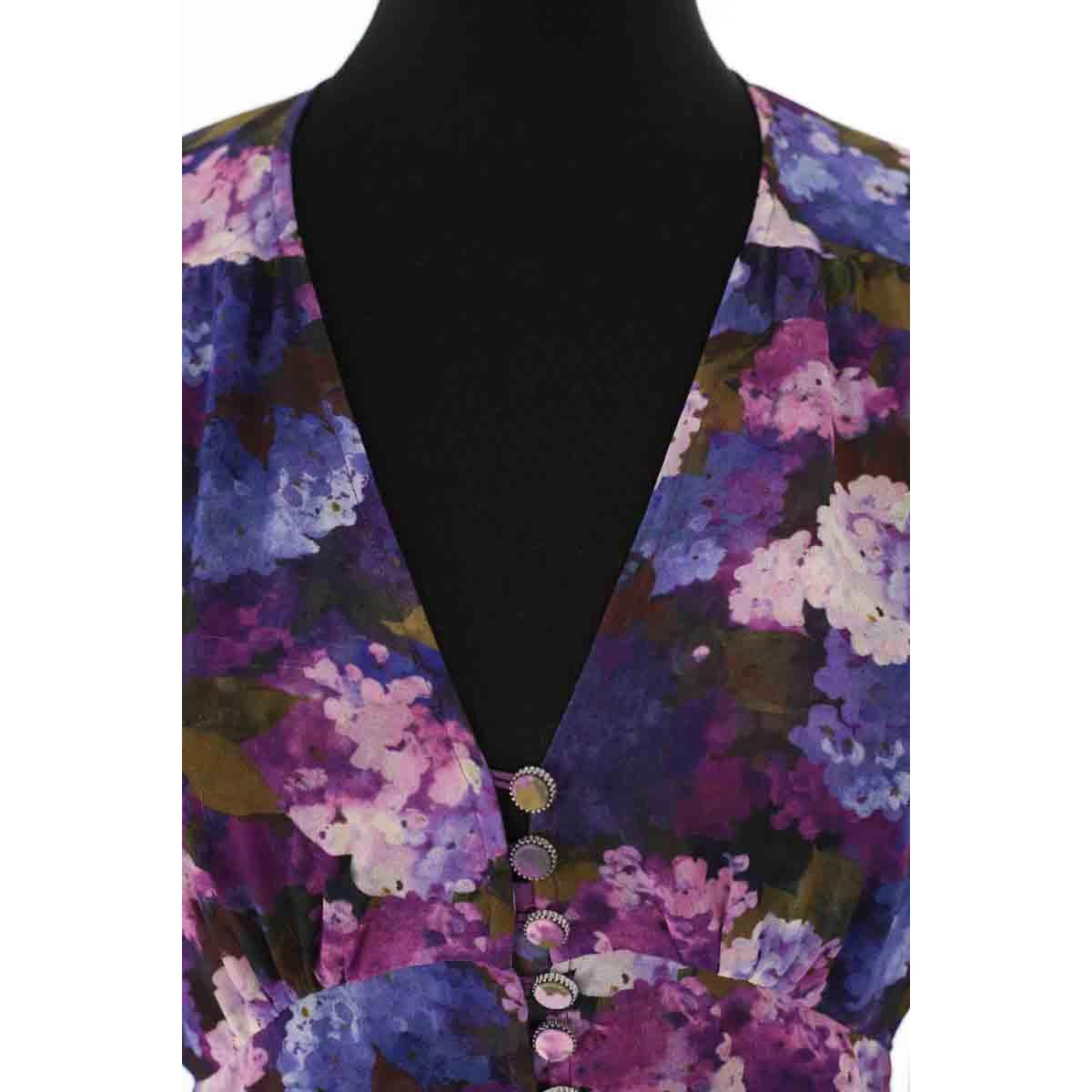 Blouse - Très Bon État violet, THE KOOPLES