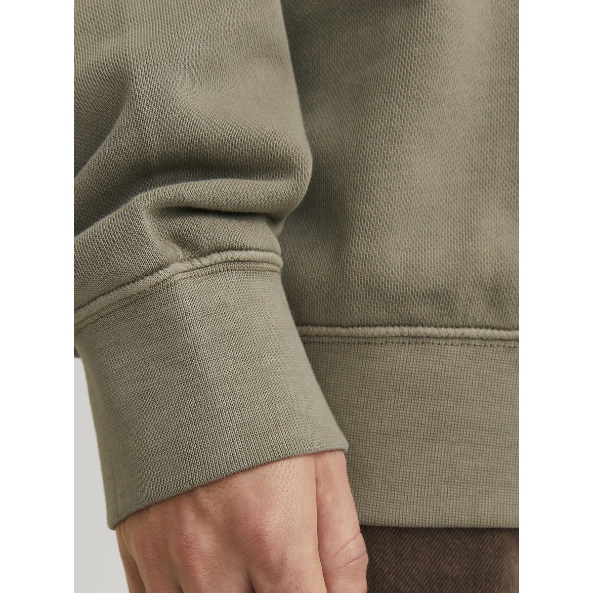 Sweat-Shirt silver sage, JACK & JONES