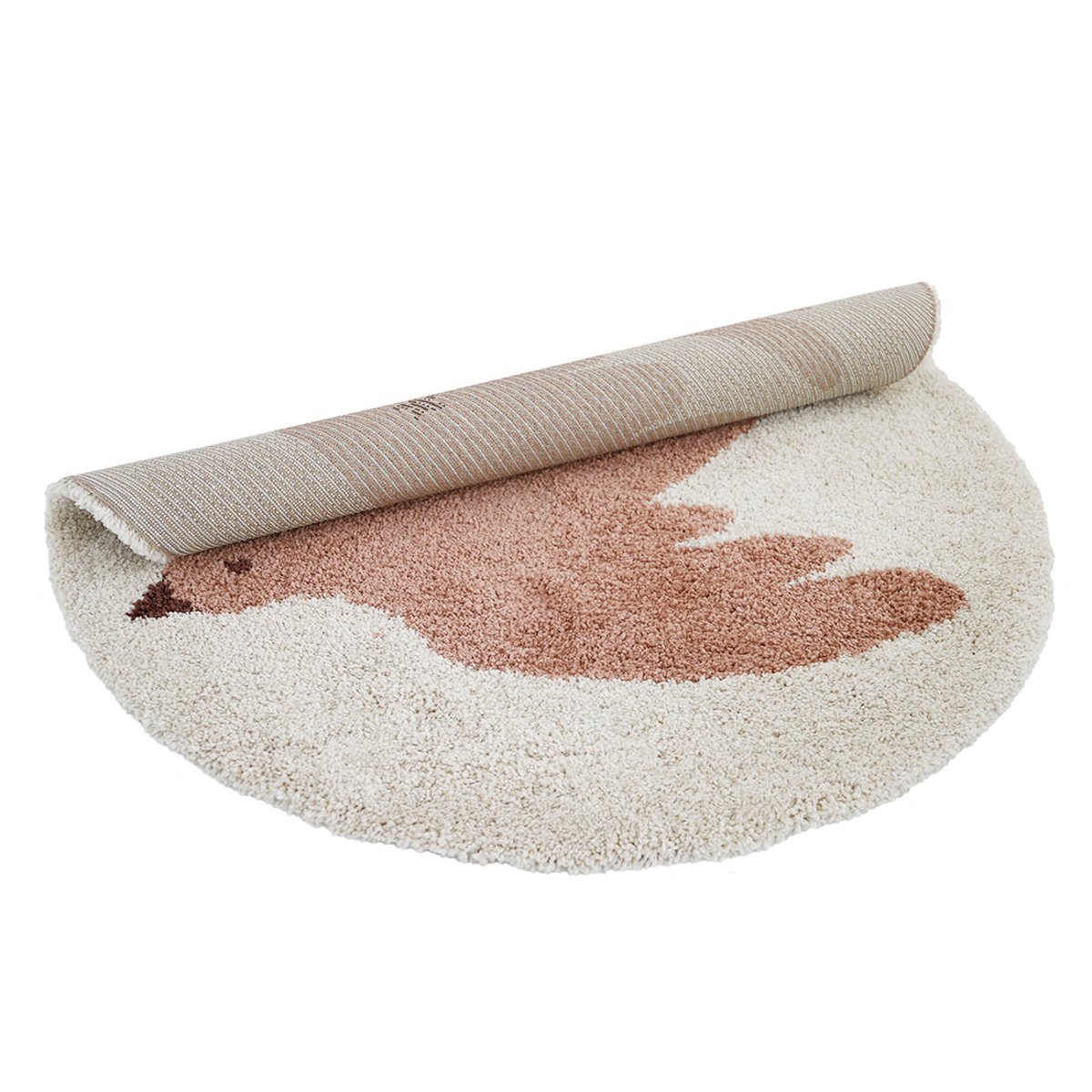 Tapis chambre enfant petit oiseau BOHEMIAN BIRD crème, NATTIOT