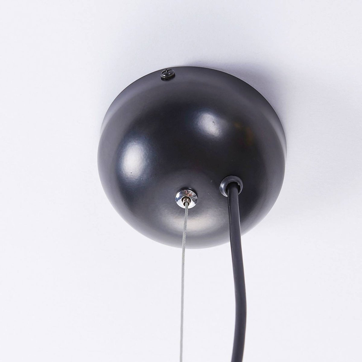 Suspension  moderne, Kinan noir, or, LINDBY