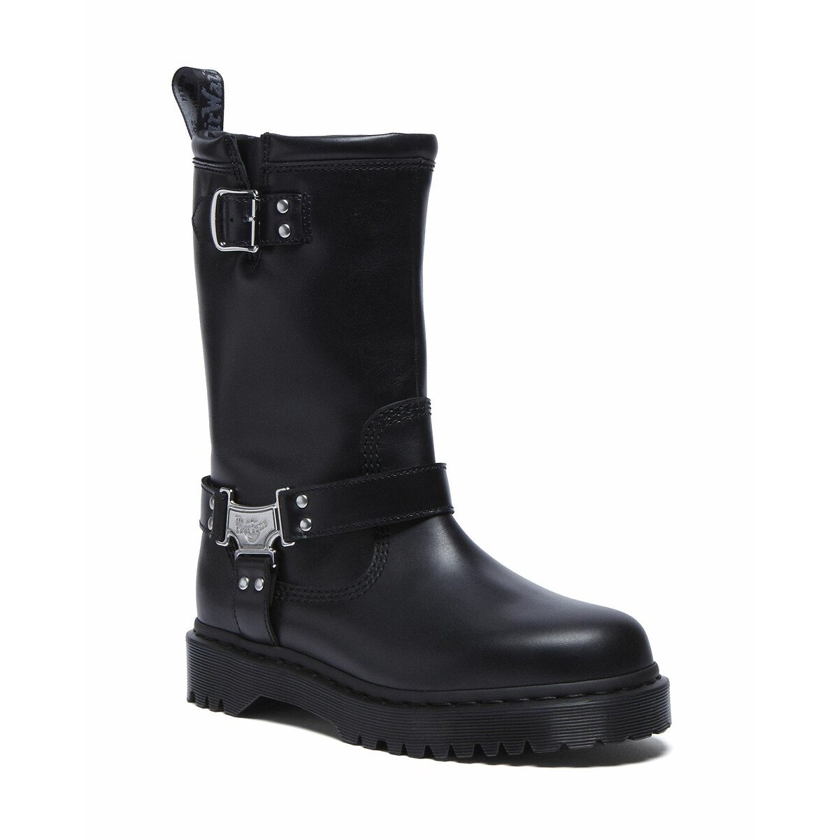 Botas de piel Anistone Hi negro, DR. MARTENS