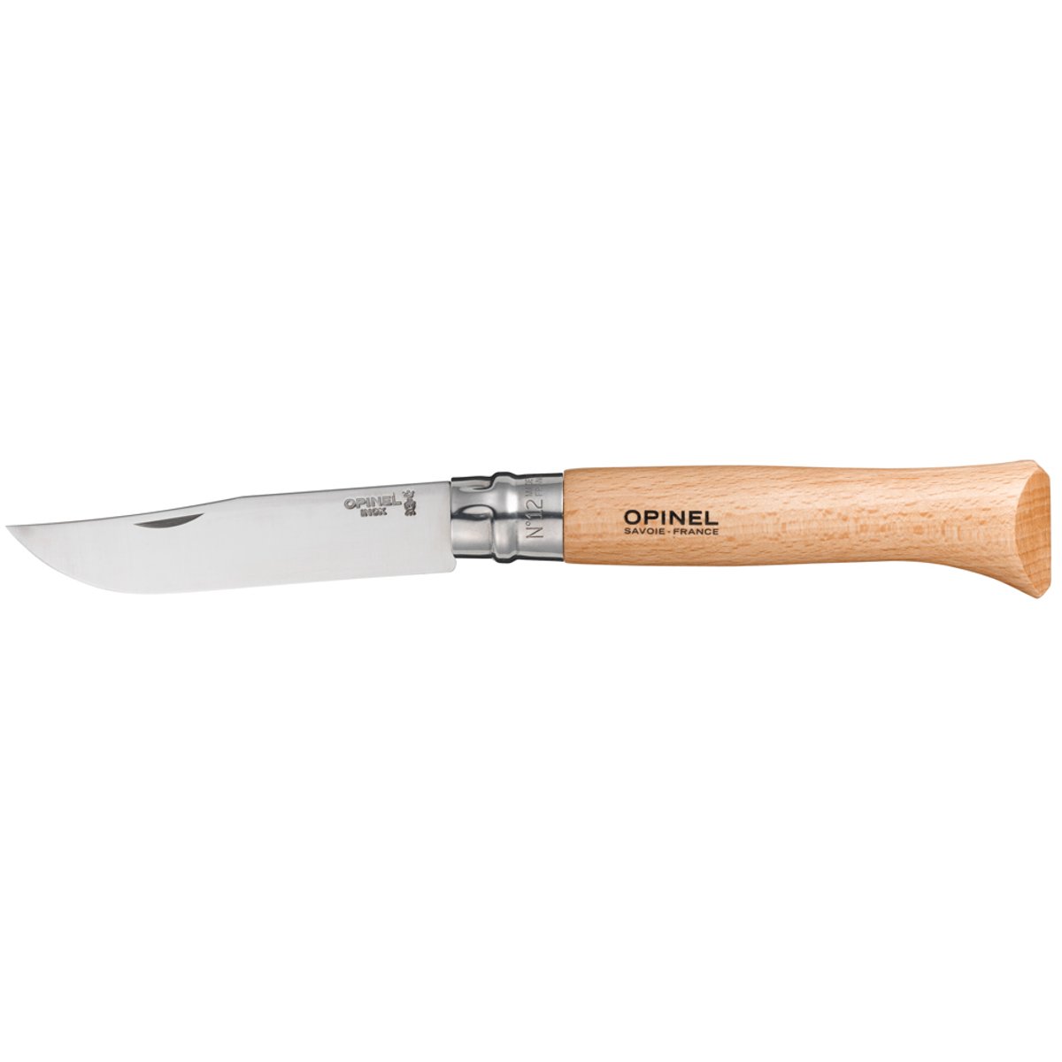 Couteau n°12 inox marron, OPINEL