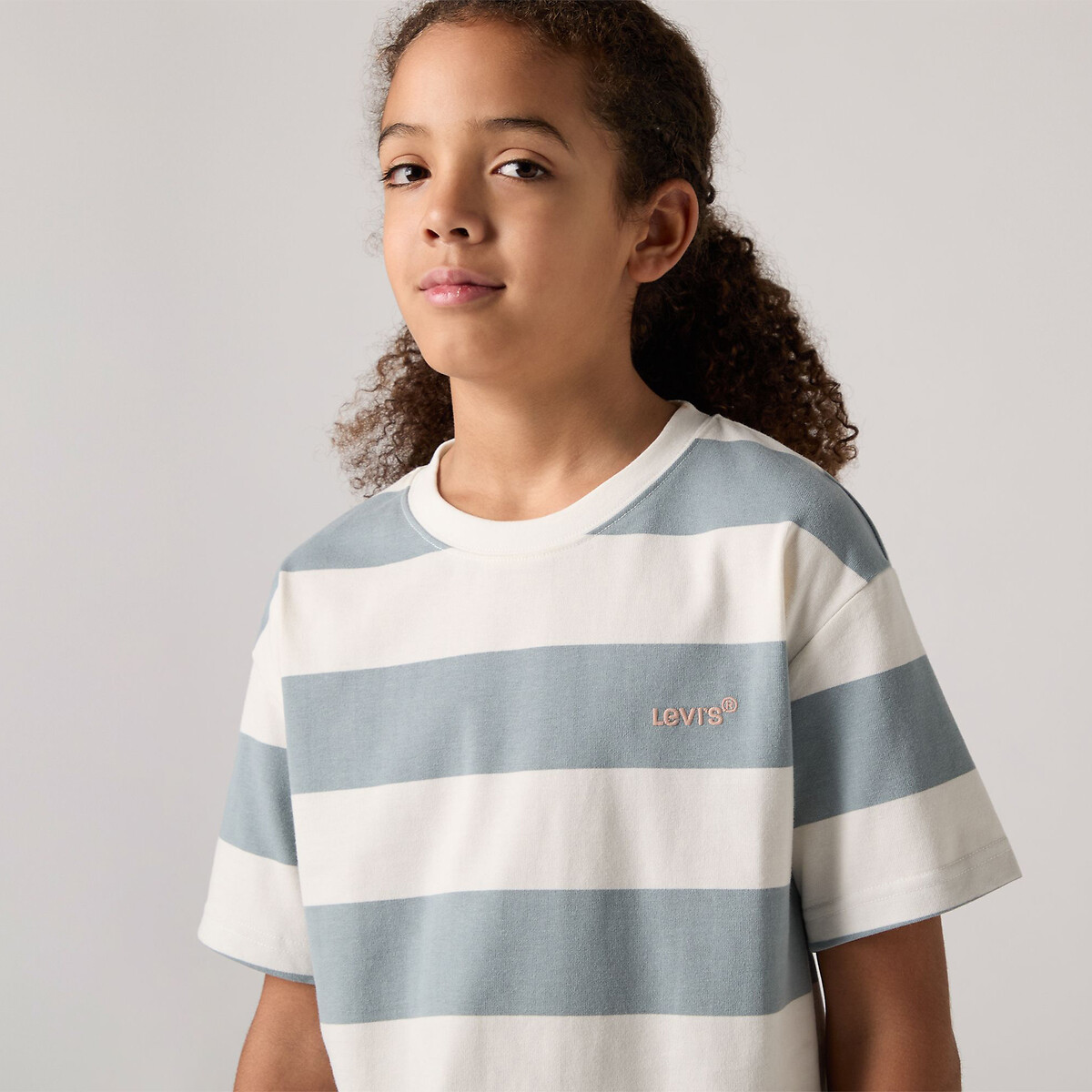T-shirt manches courtes, rayé rayé vert, LEVI'S KIDS
