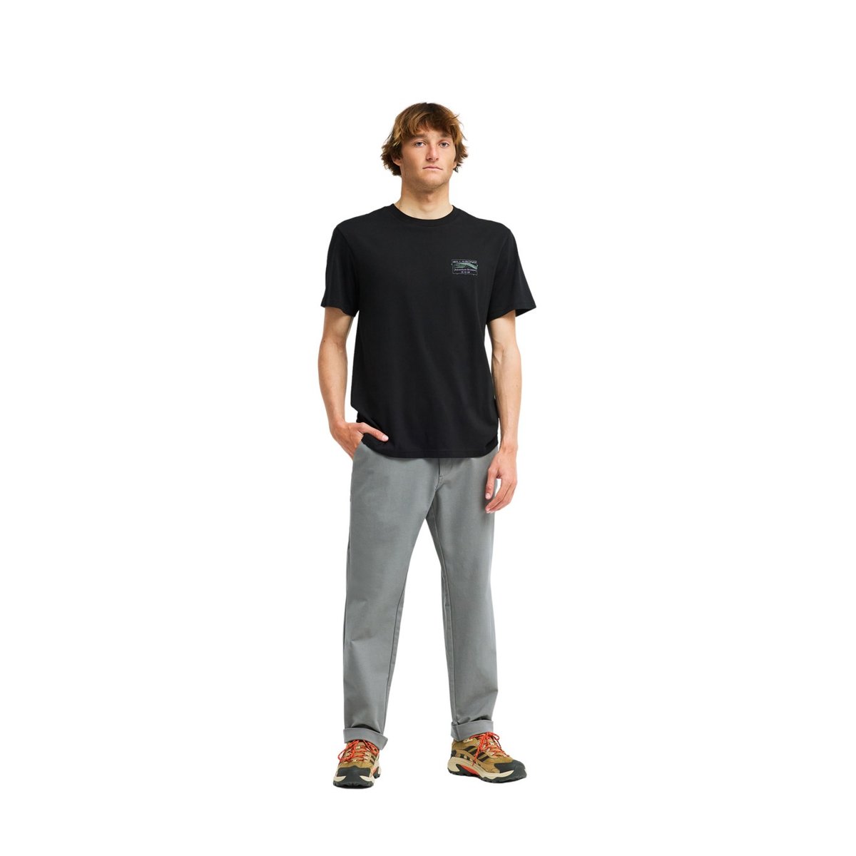 T shirt manches courtes RANGE noir black, BILLABONG