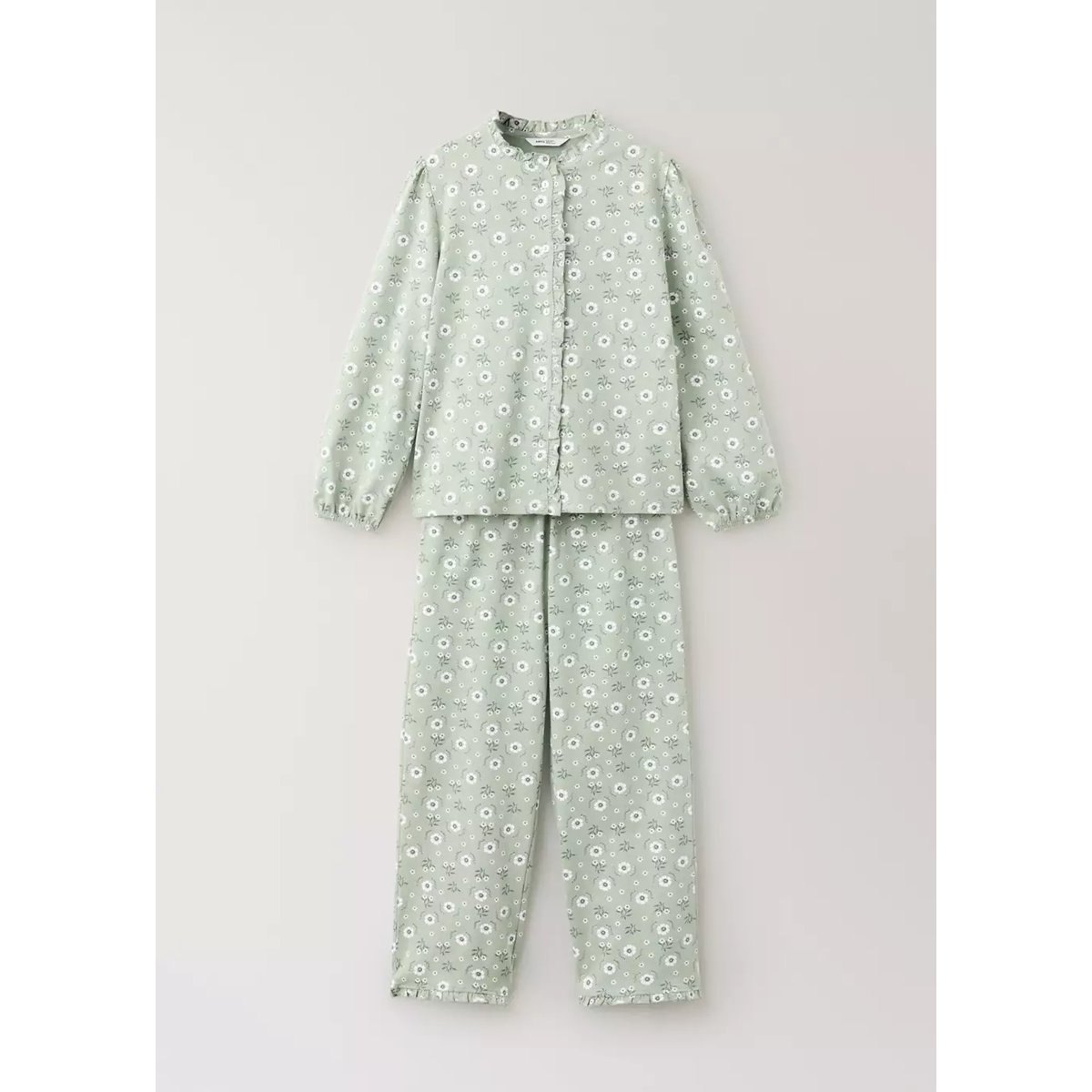 Pyjama imprimé fleuri vert pastel, MANGO KIDS