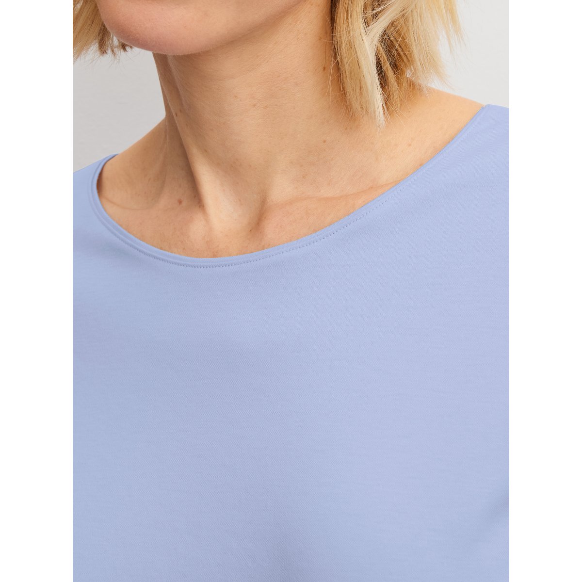 Pyjama à poignets manches longues Coton SPRING FLOWER DREAMS bleu harmonie, CALIDA