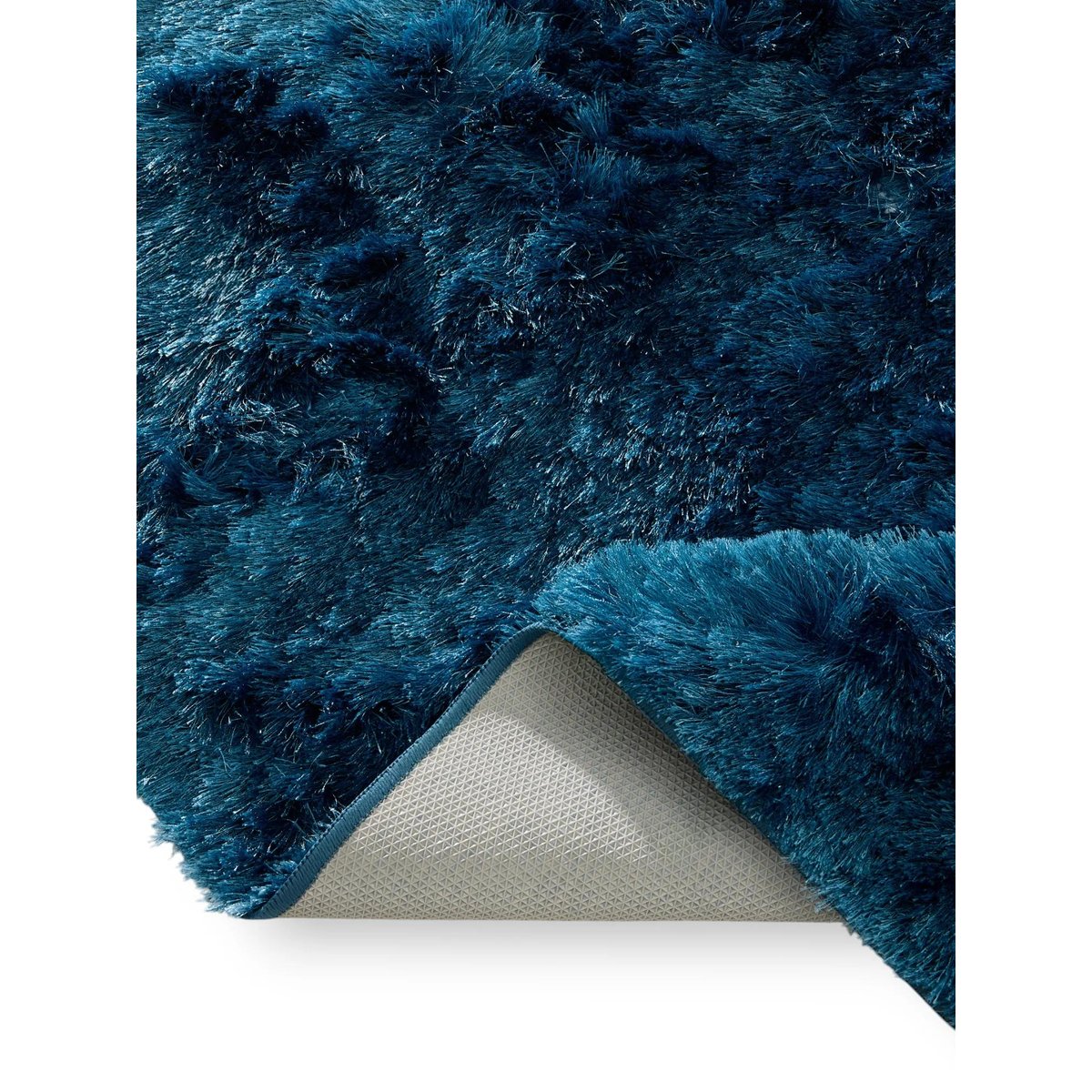 Tapis à poils longs WHISPER bleu, BENUTA 