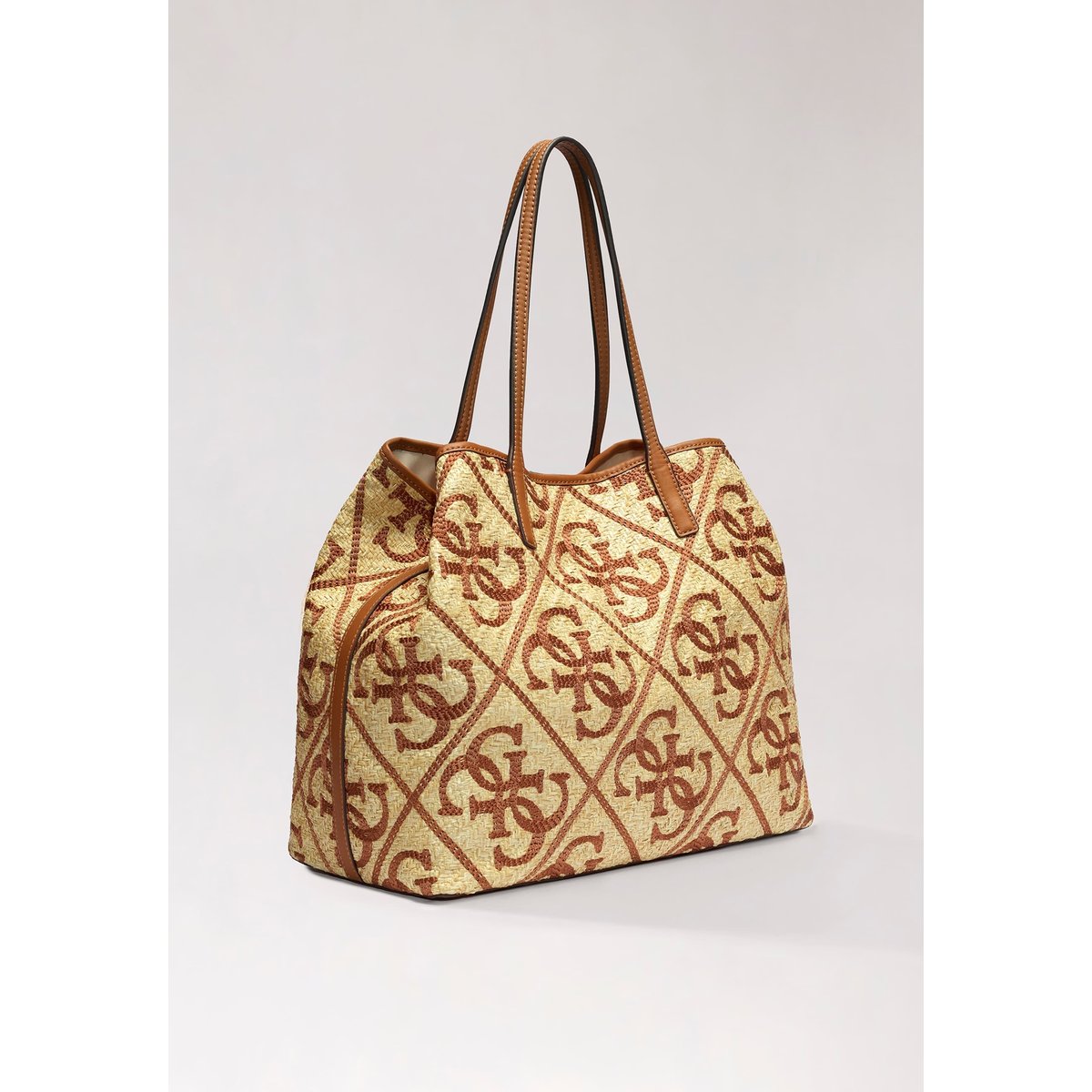 Sac Kirsten Tote marron, GUESS