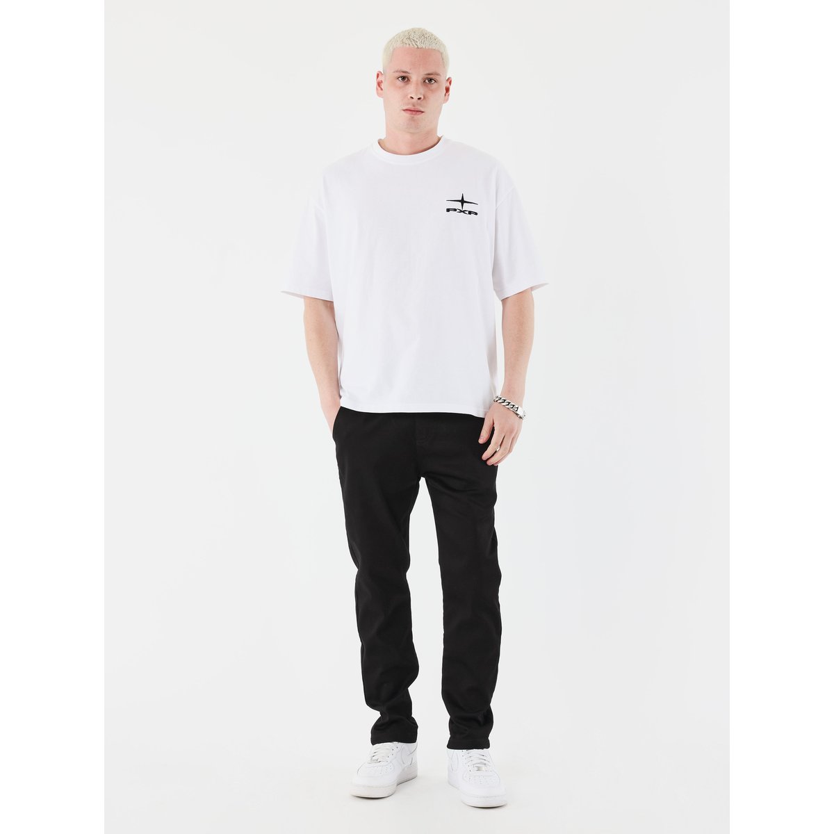 Pantalon droit noir, PROJECT X