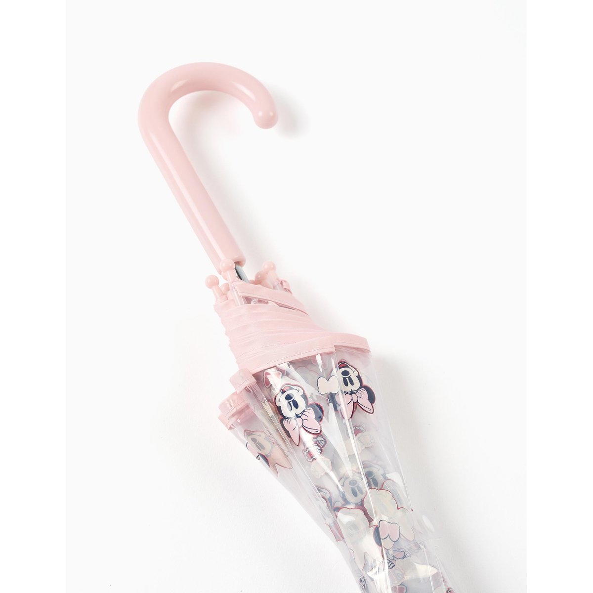 Parapluie automatique avec imprimé Minnie blanc, ZIPPY