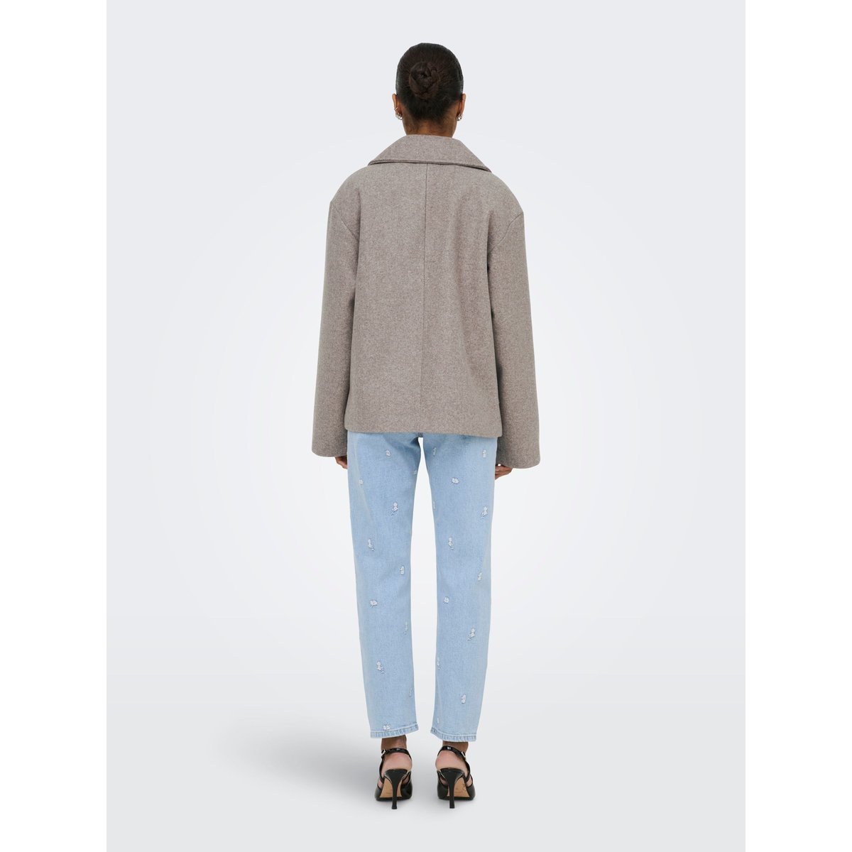 Veste taupe gray, ONLY