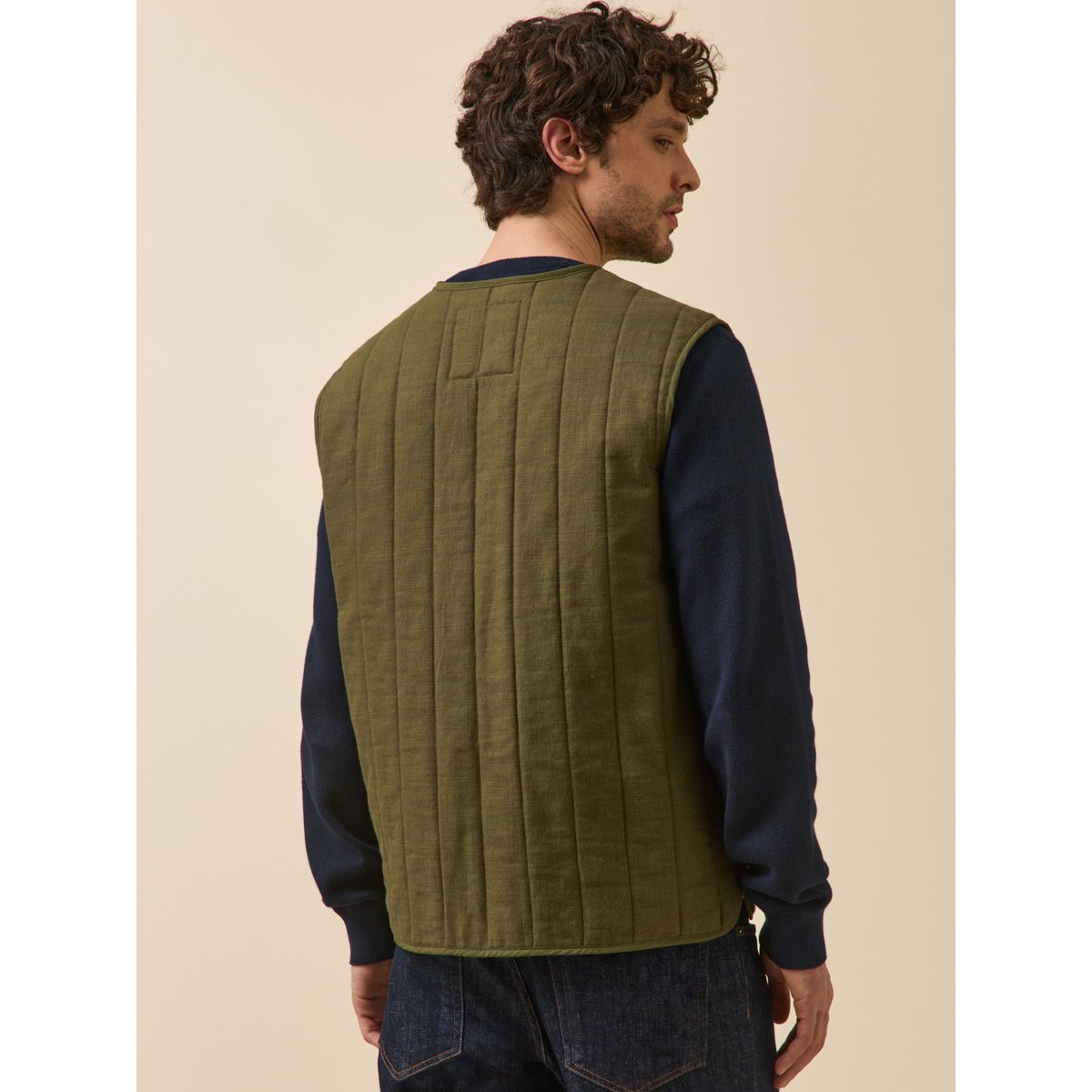 Veste sans manches kaki, CYRILLUS