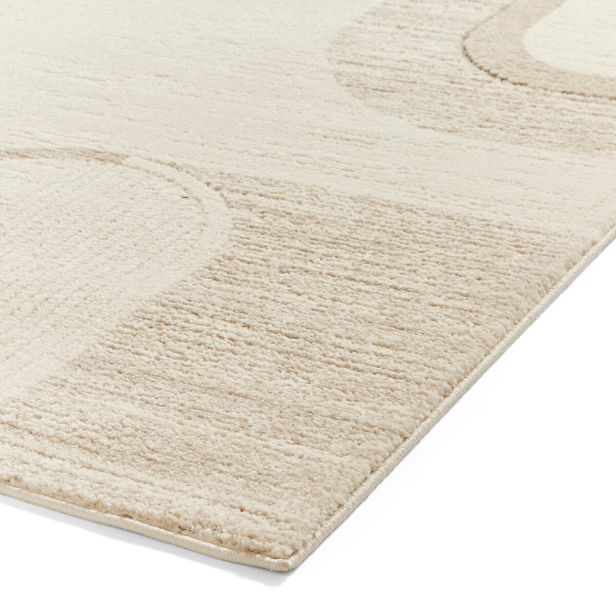 Modern Abstract Distressed Rug beige, SO'HOME