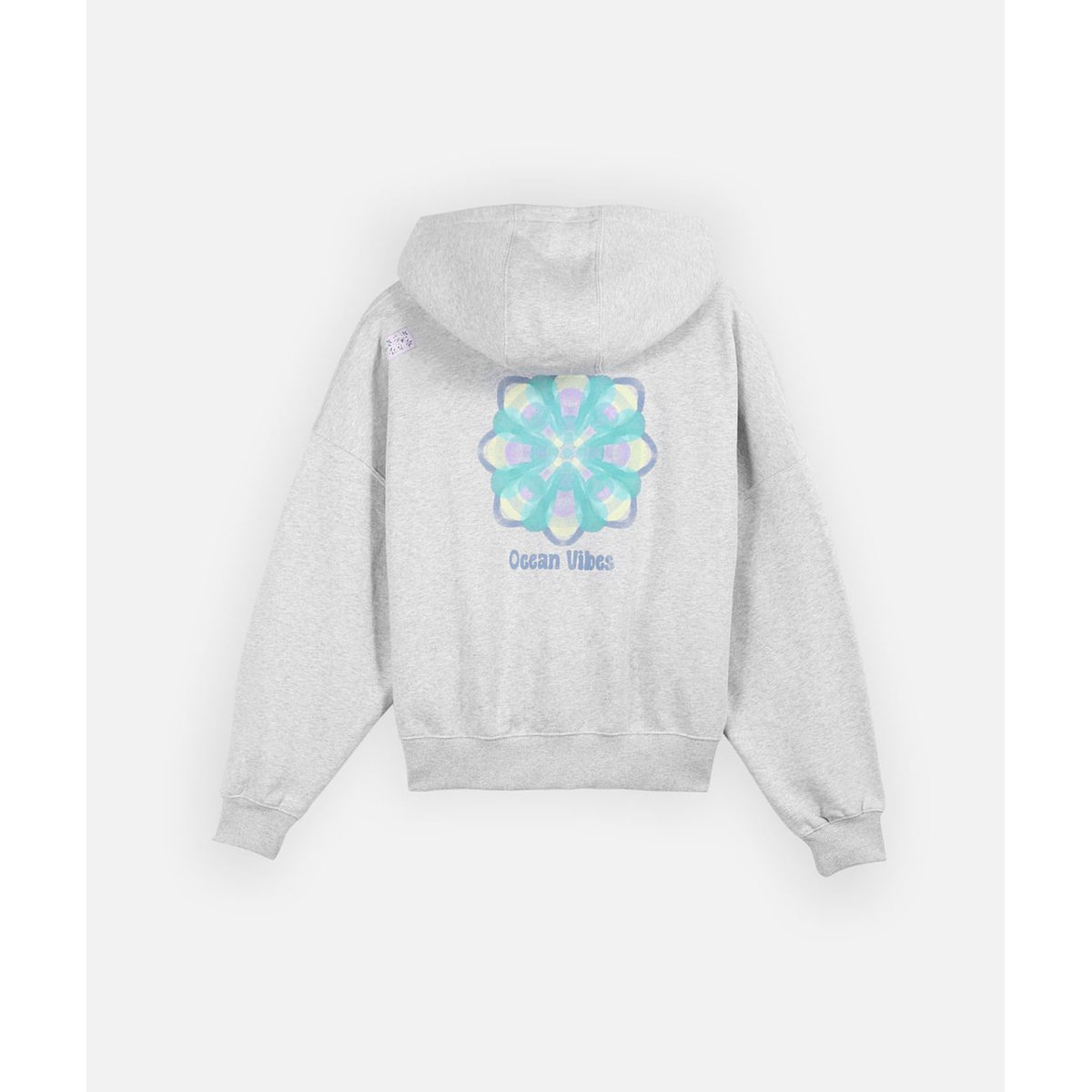 Sweat à capuche WATERLILY grey heather, OXBOW