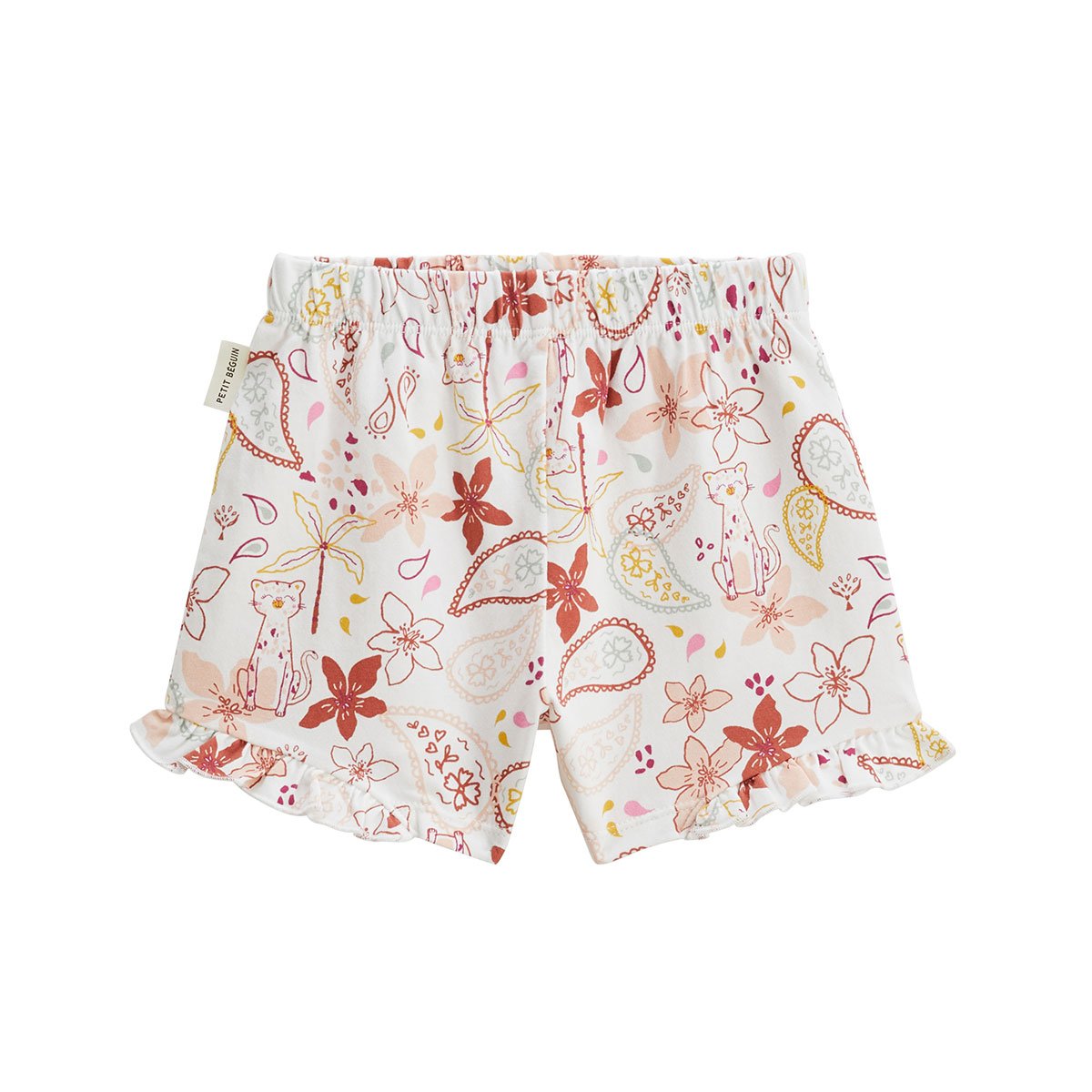 Pyjama short enfant 2 pièces Arizona rose, PETIT BEGUIN