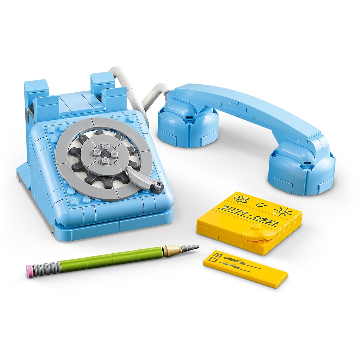 LEGO Creator - Le téléphone rétro - 31174 bleu, LEGO