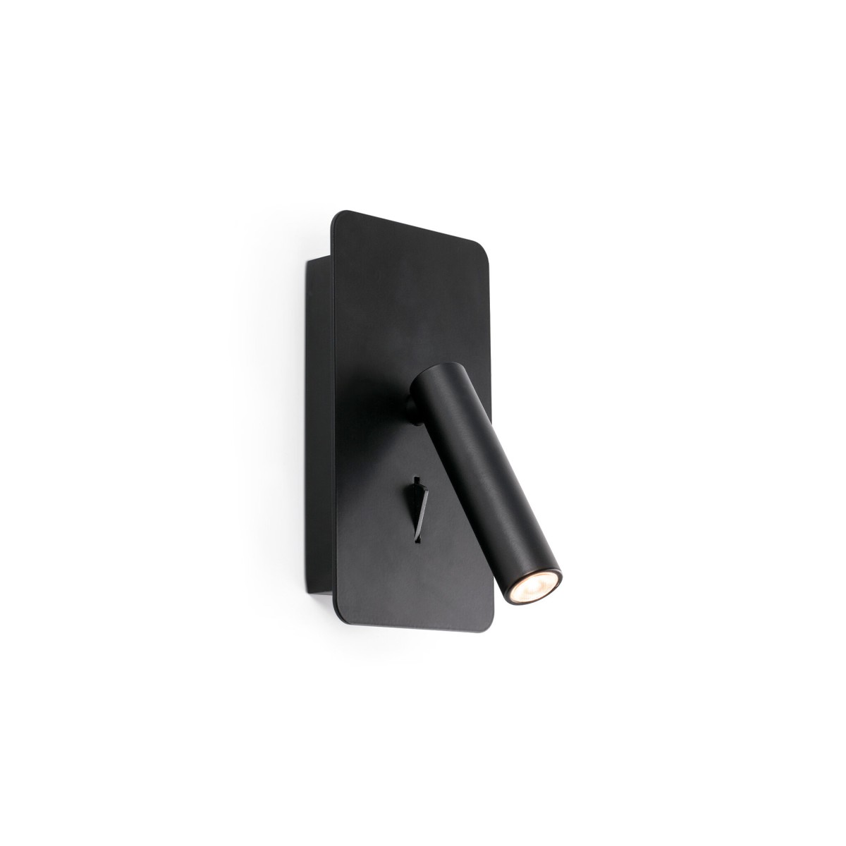 Applique lumière chaude SUAU noir, FARO