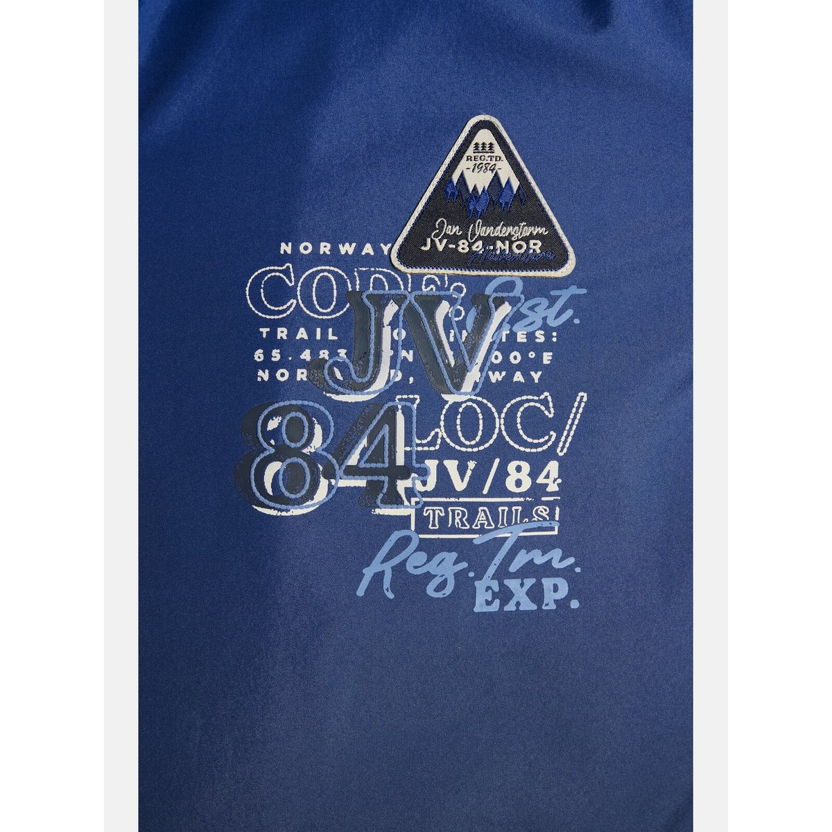 Veste Softshell LISAKKI bleu, JAN VANDERSTORM