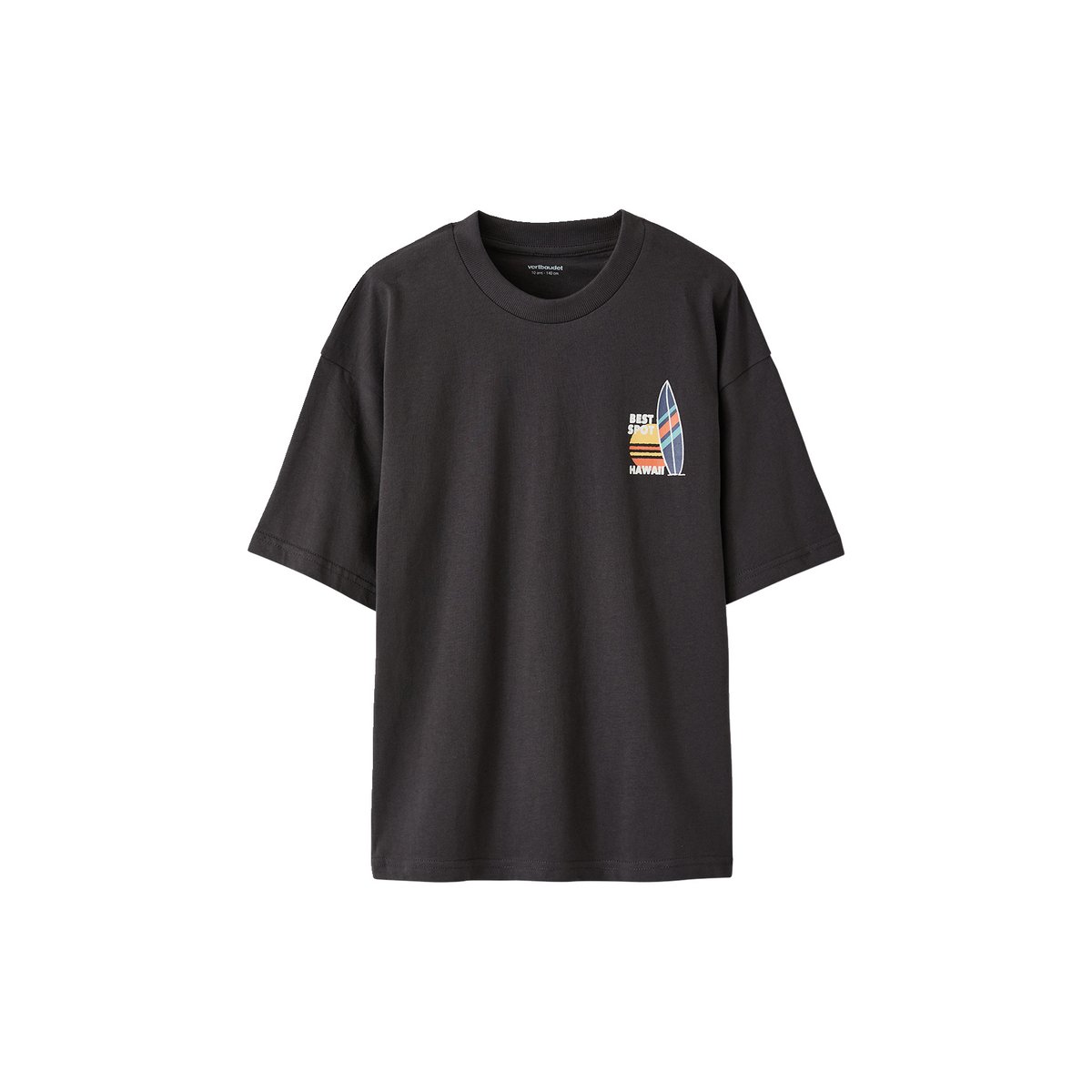 Lot 2 pyjama short surf anthracite, JONEN