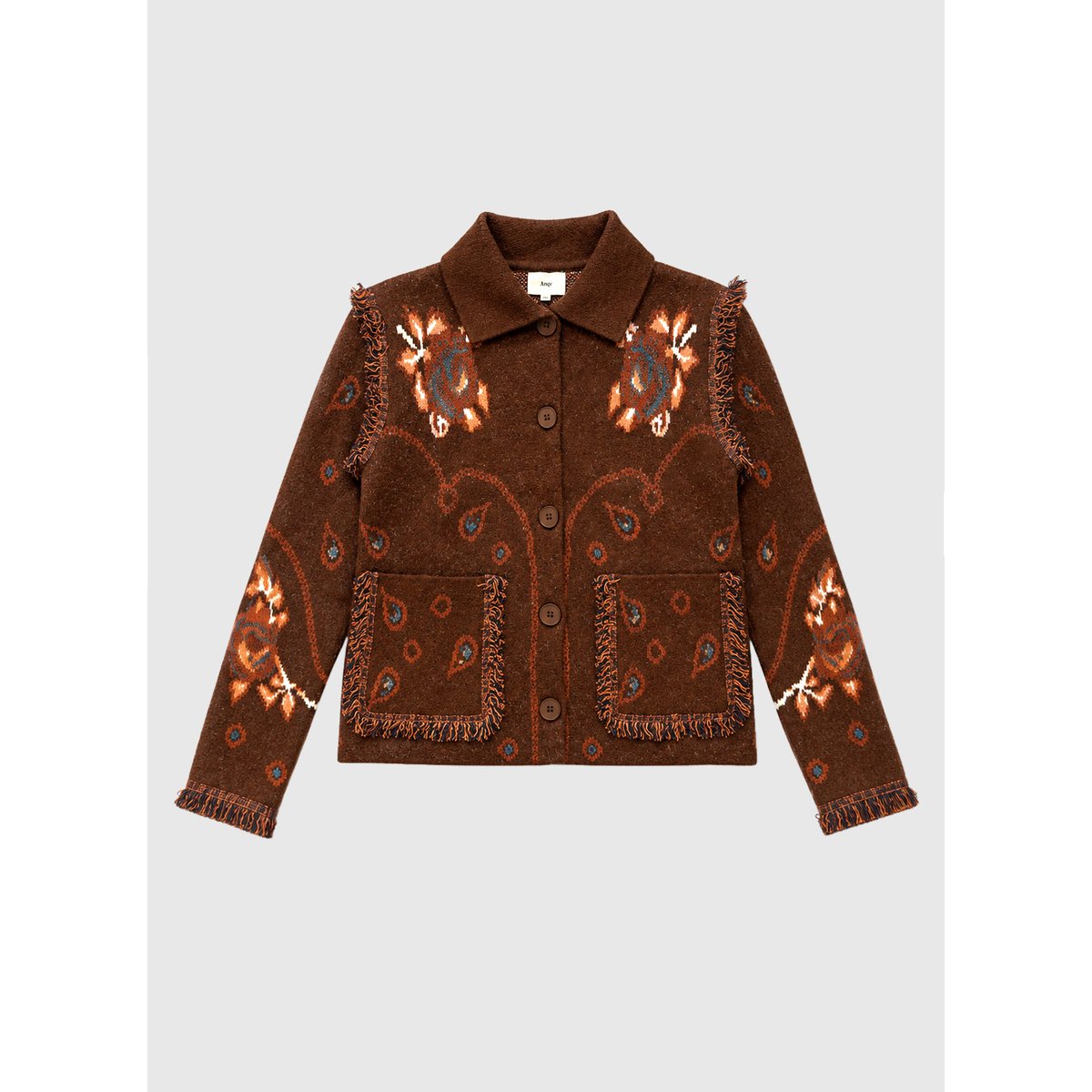 Veste NESTY marron, AN'GE