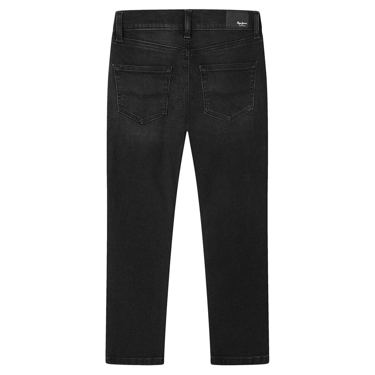 Jean Coupe Skinny, Taille Basse - Finly faded black wash, PEPE JEANS