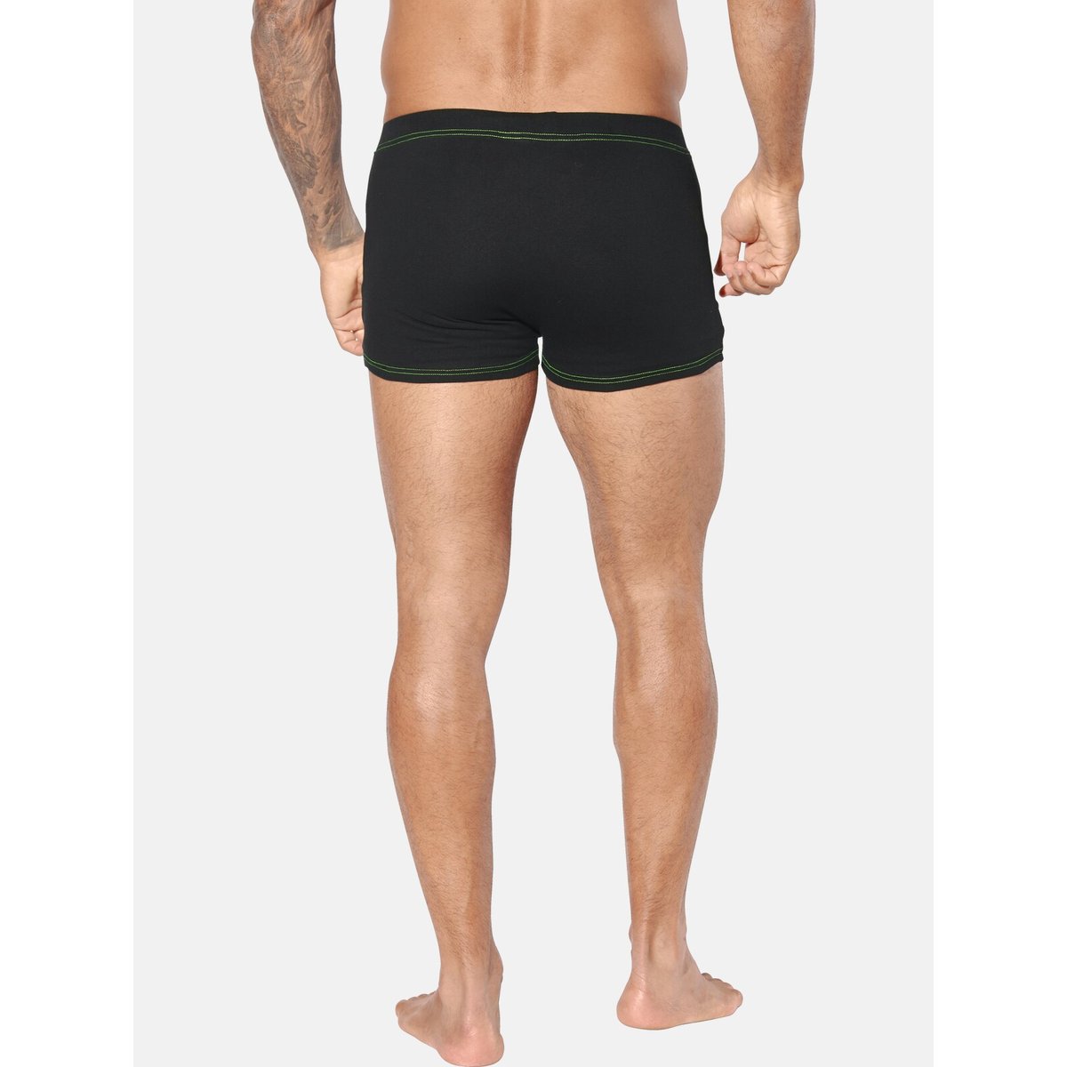 Lot de 2 boxers RUNESTAD noir vert, JAN VANDERSTORM