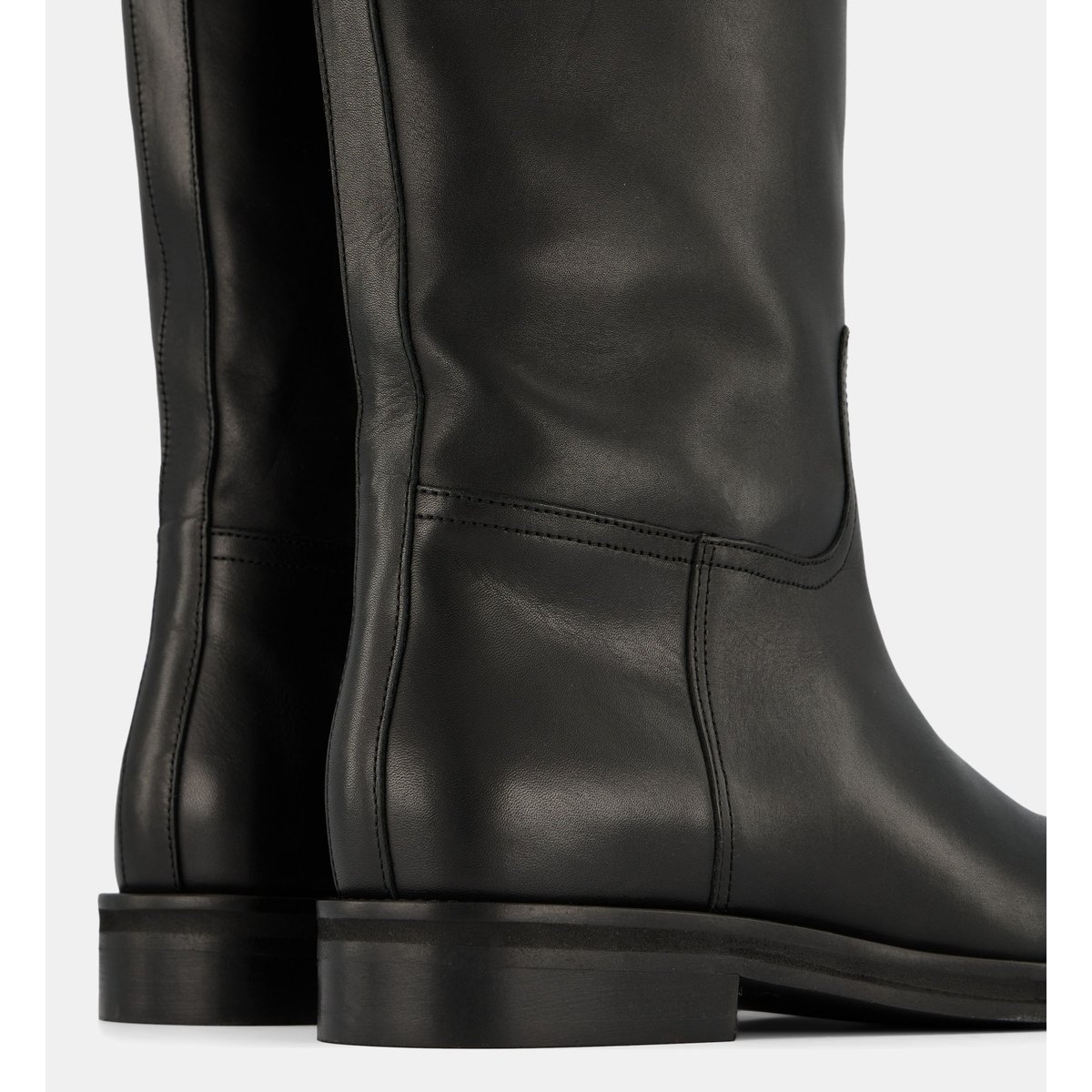 Bottes cavalières clea cuir noir, GALERIES LAFAYETTE