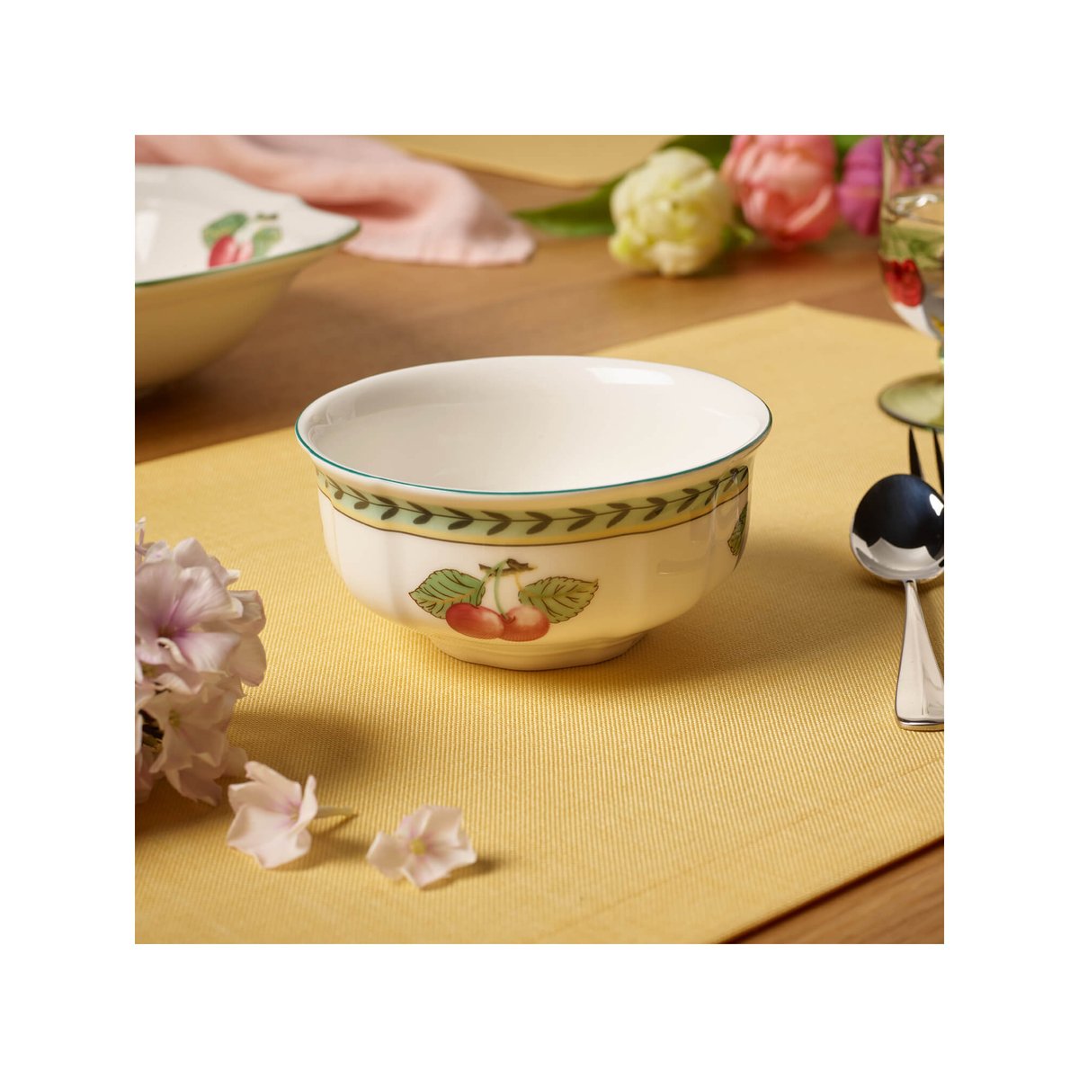 Compotier FRENCH GARDEN multicolore, VILLEROY & BOCH